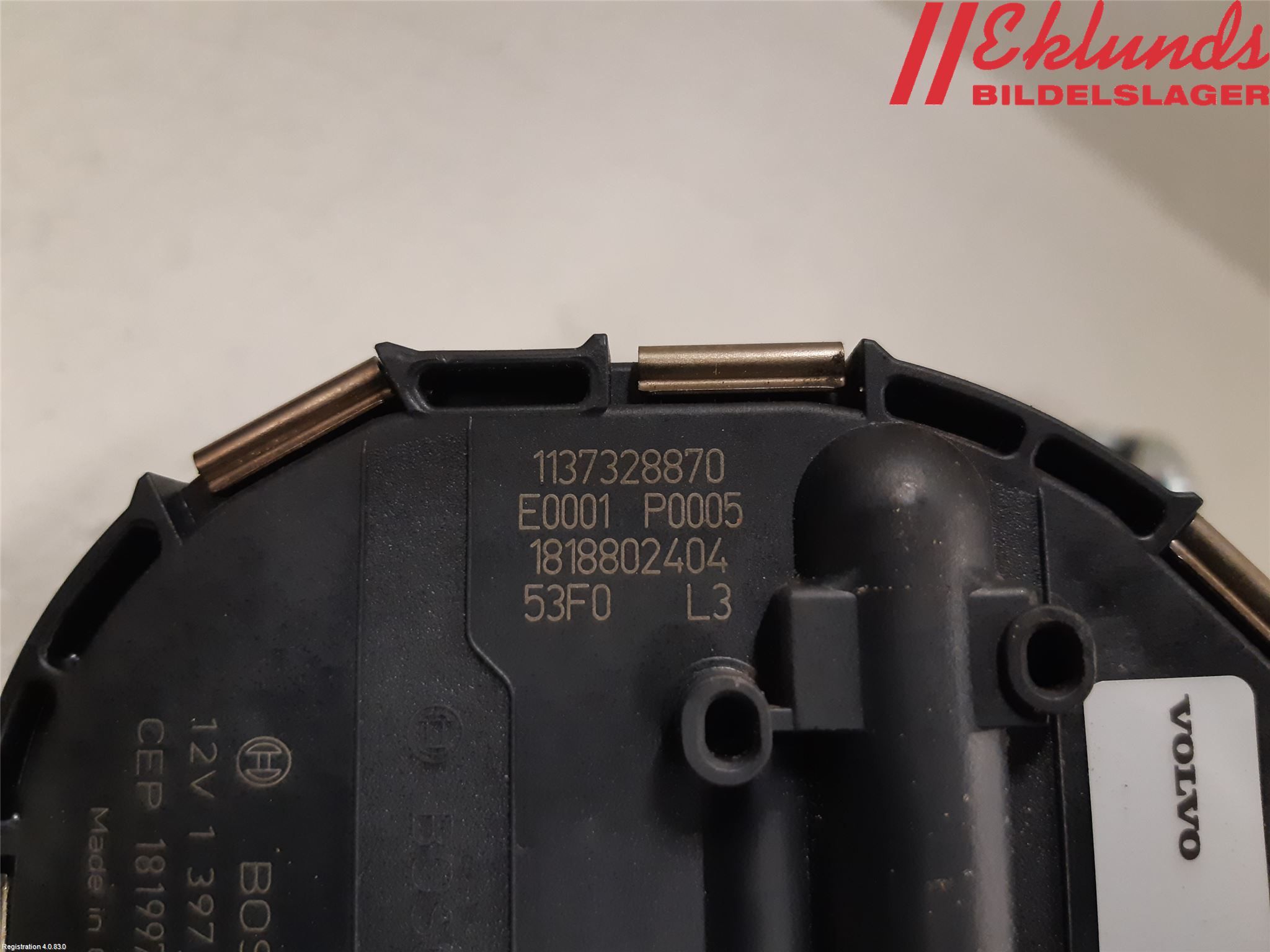 Volvo V90 17->> Torkarmotor Vindruta