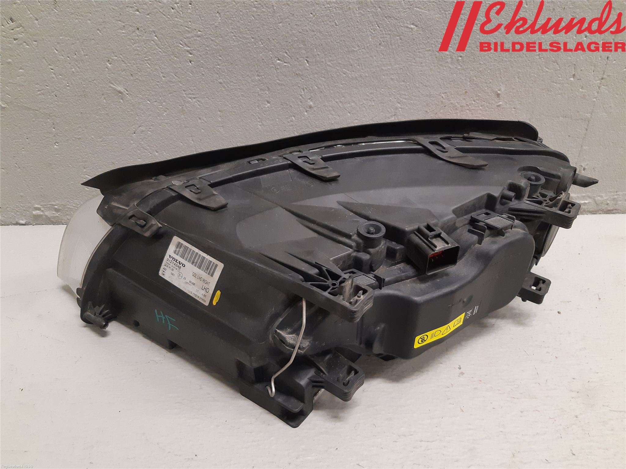 Volvo V70 08-13 Strålkastare Höger