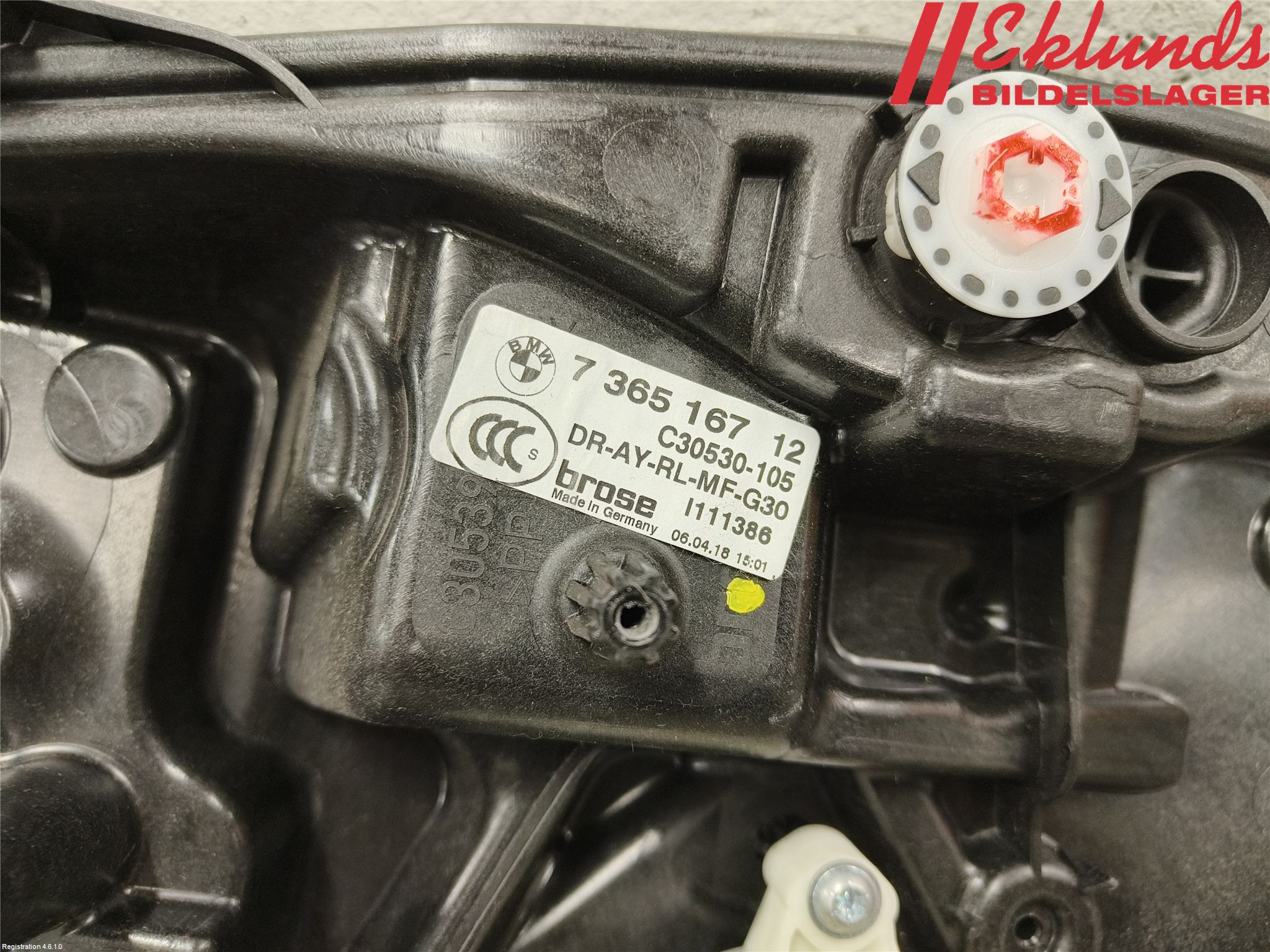 BMW 5 G30/G31/F90 17-23 Fönsterhiss El Kompl