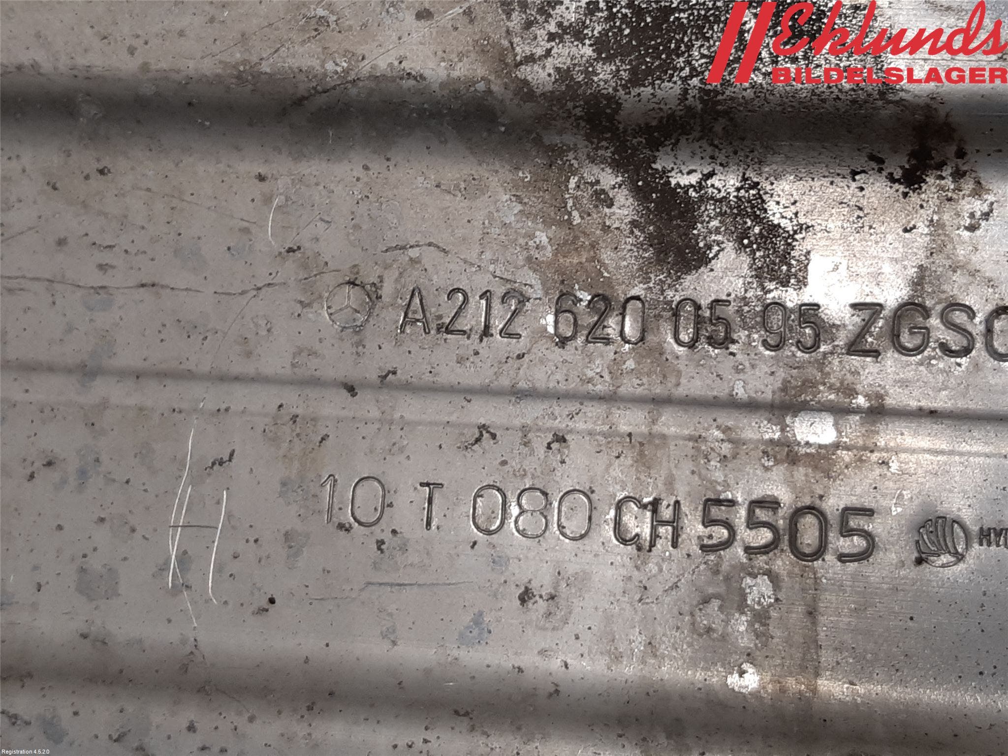 Mercedes-Benz MB E-KLASS (W212) 09-16 Stötfångarbärjärn Fram