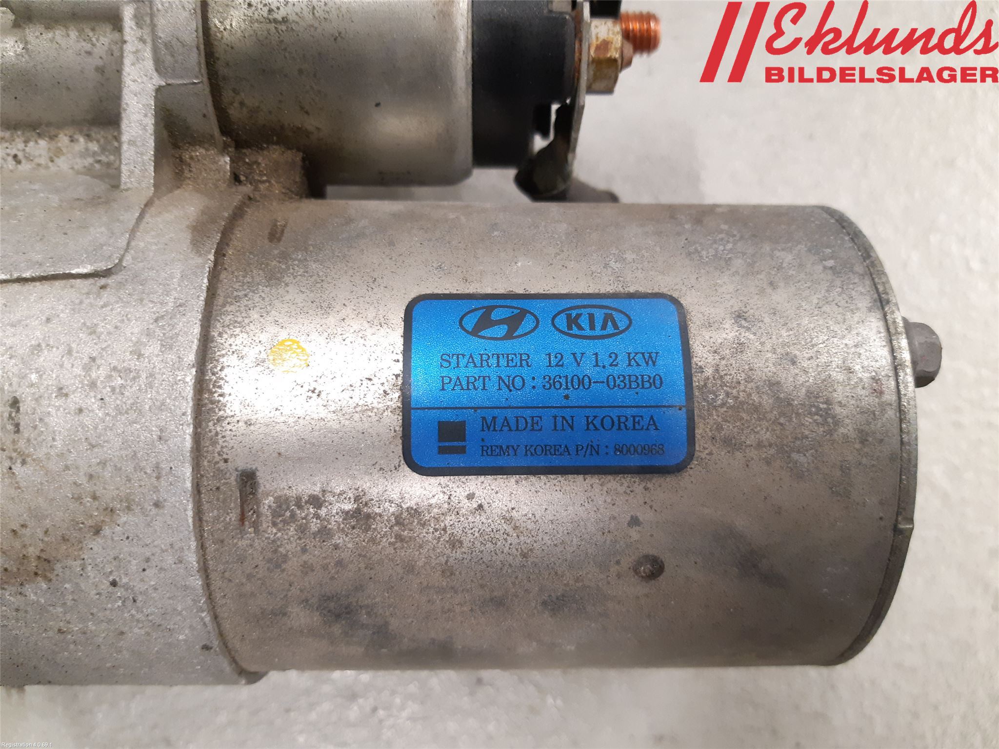 Kia RIO 17- Startmotor
