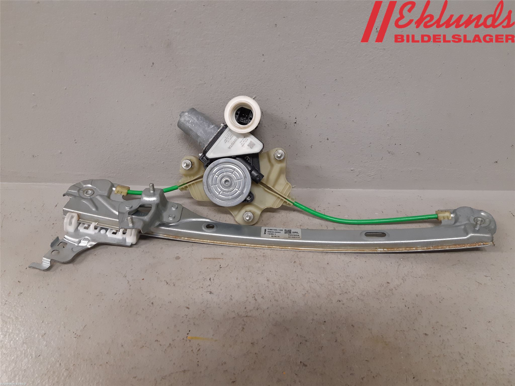 Toyota COROLLA 19- Fönsterhiss El Kompl