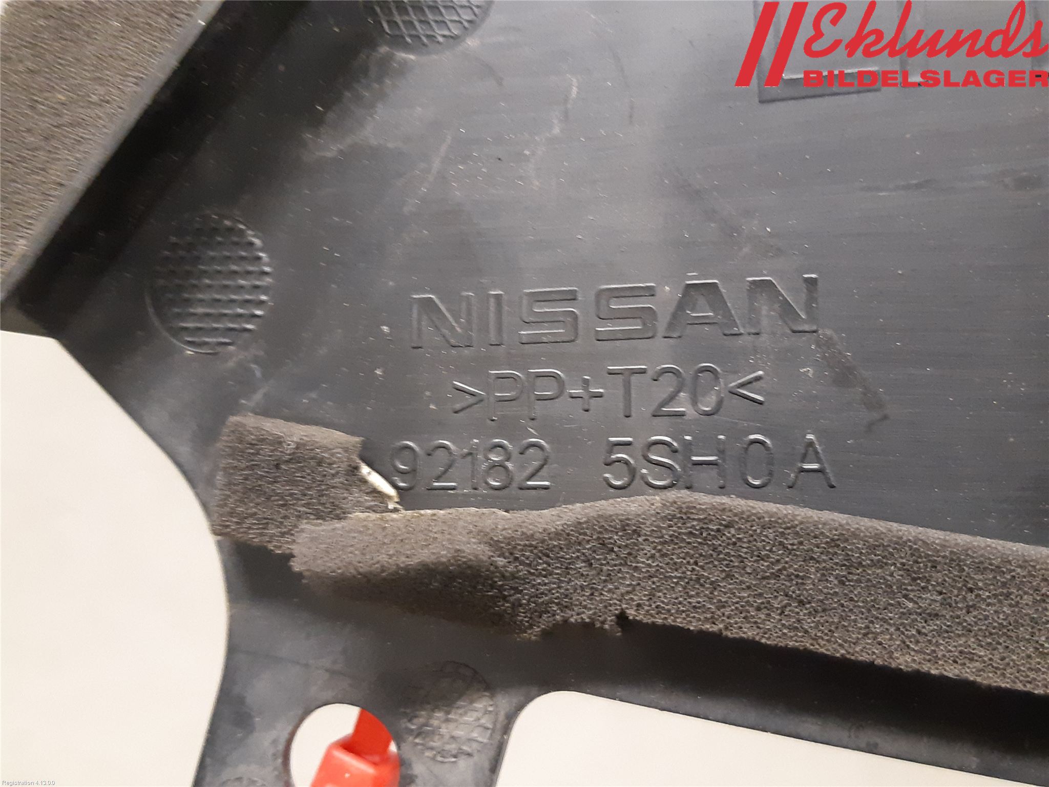 Nissan LEAF 18- Deflektor Plåt-Plast Kylning