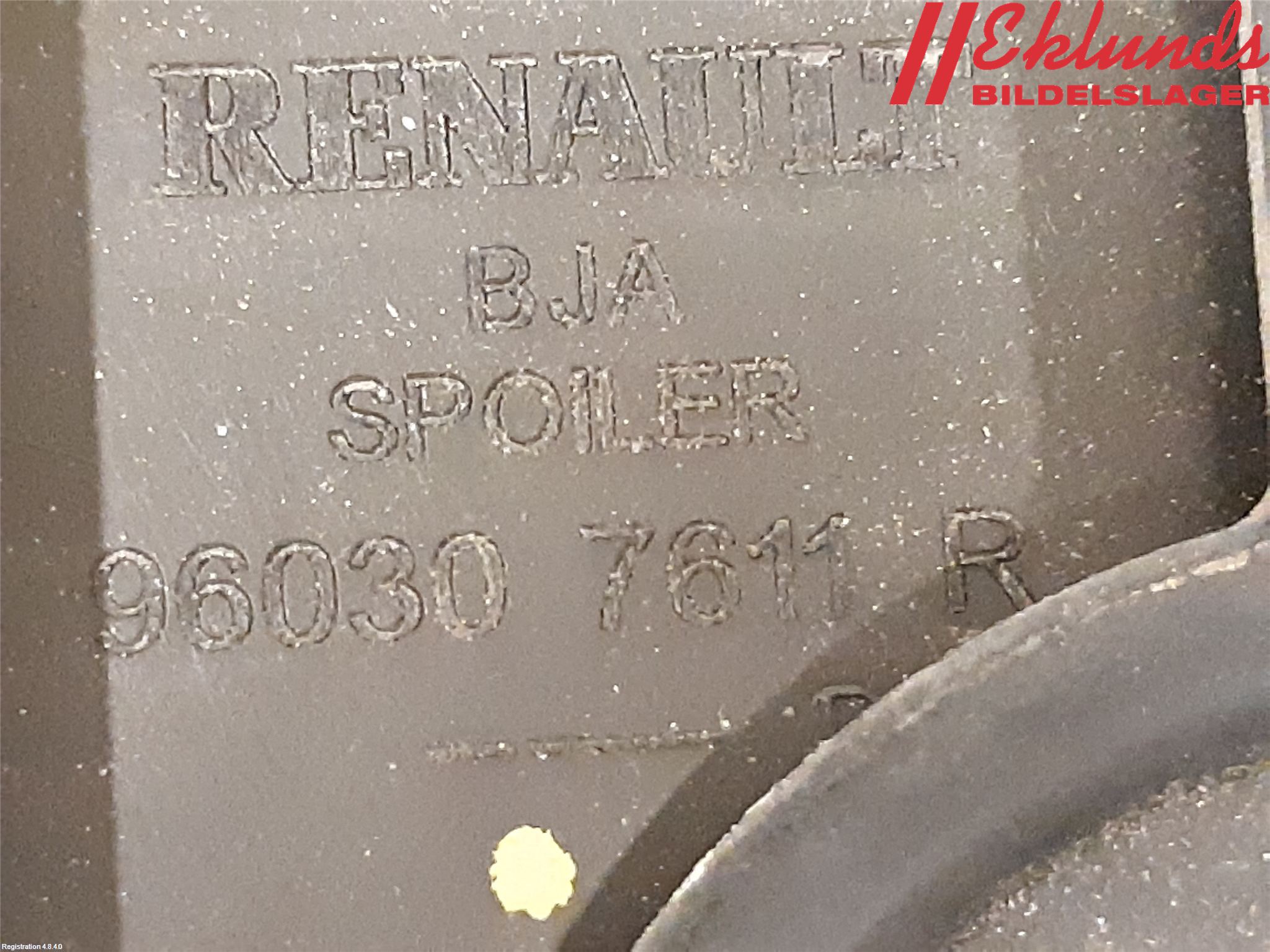 Renault CLIO/E-TECH V 20- Spoiler Baklucka