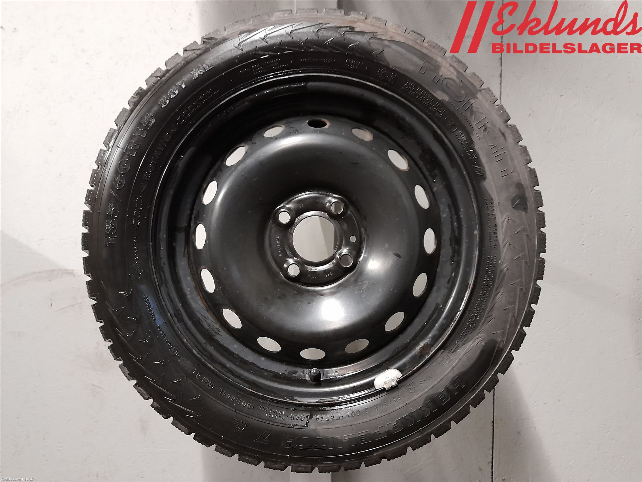 Renault CLIO IV 12-16 Vinterdäck Plåtfälg 4St