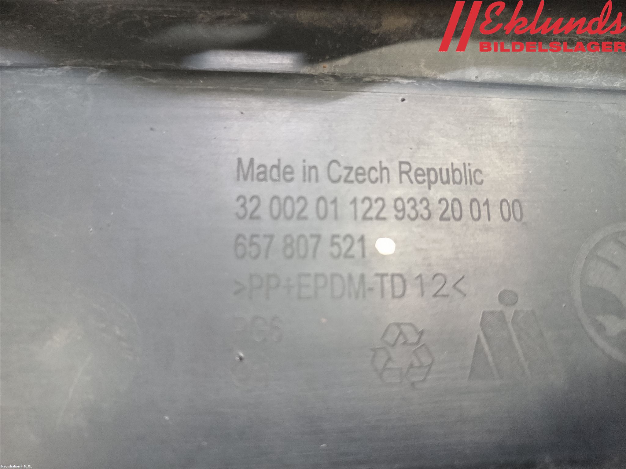 Skoda SCALA 19- Spoiler Bak
