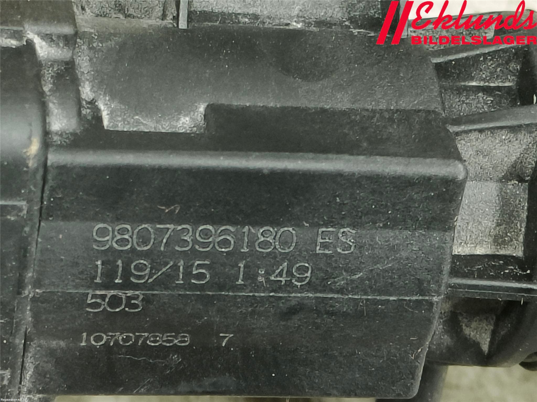 Citroen DS3 Vakuumventil