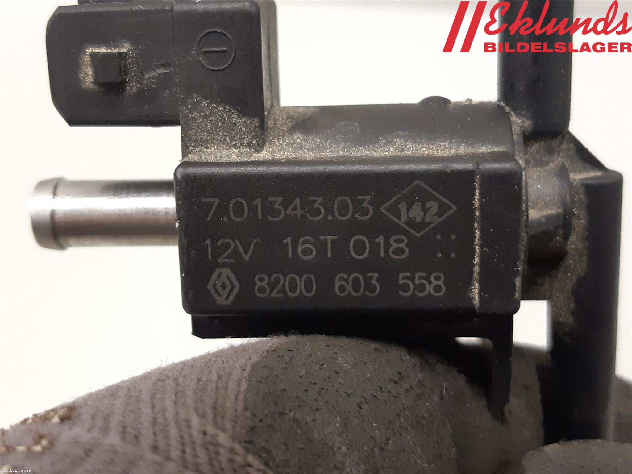 Renault CLIO IV 12-16 Magnetventil Laddtryck