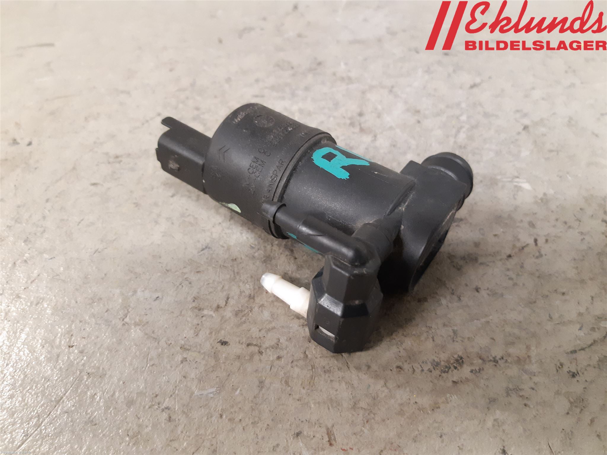 Citroen DS3 Spolarpump Vindruta