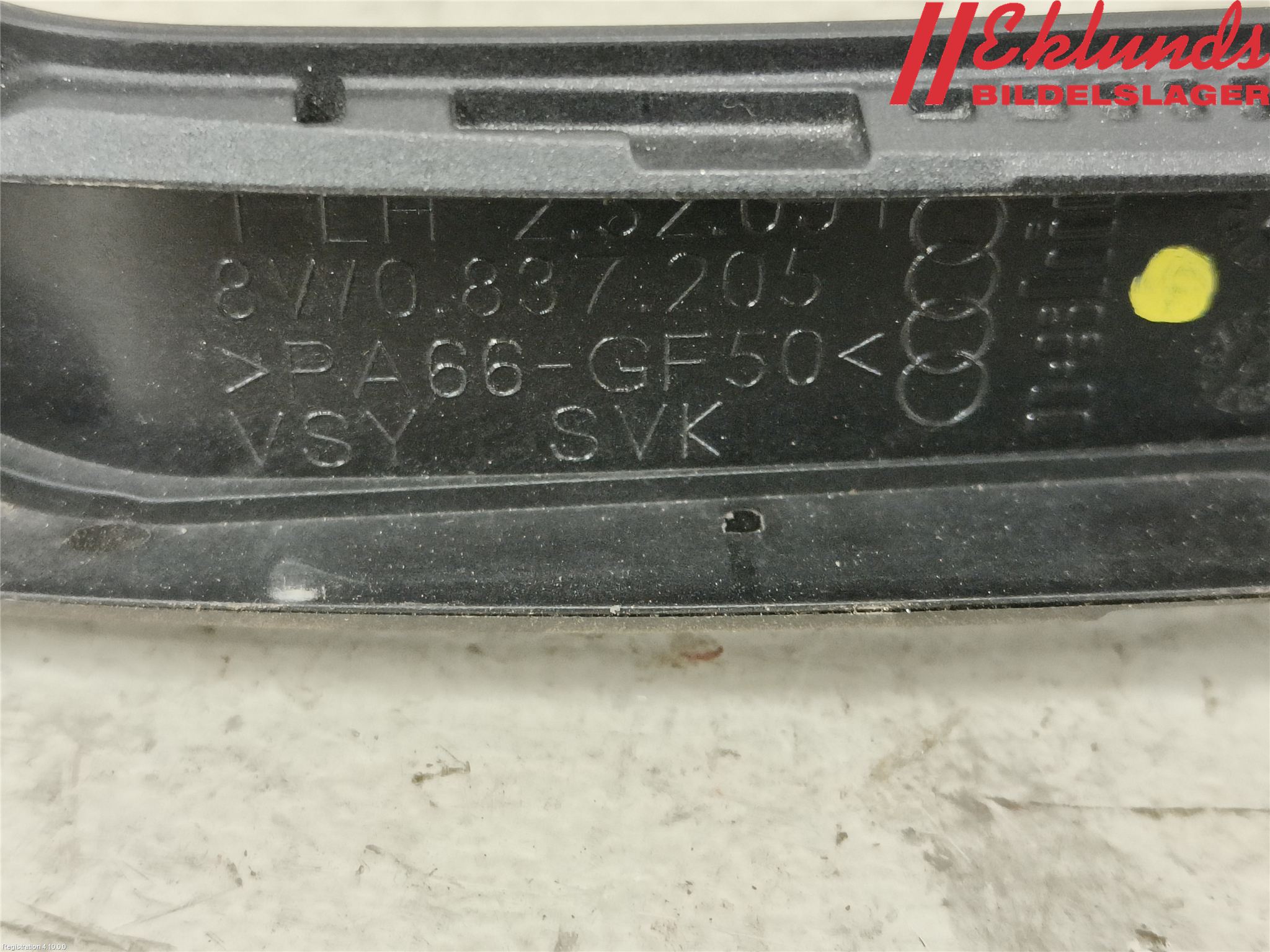 Audi A4/S4 B9 20- Dörrhandtag Yttre Vä