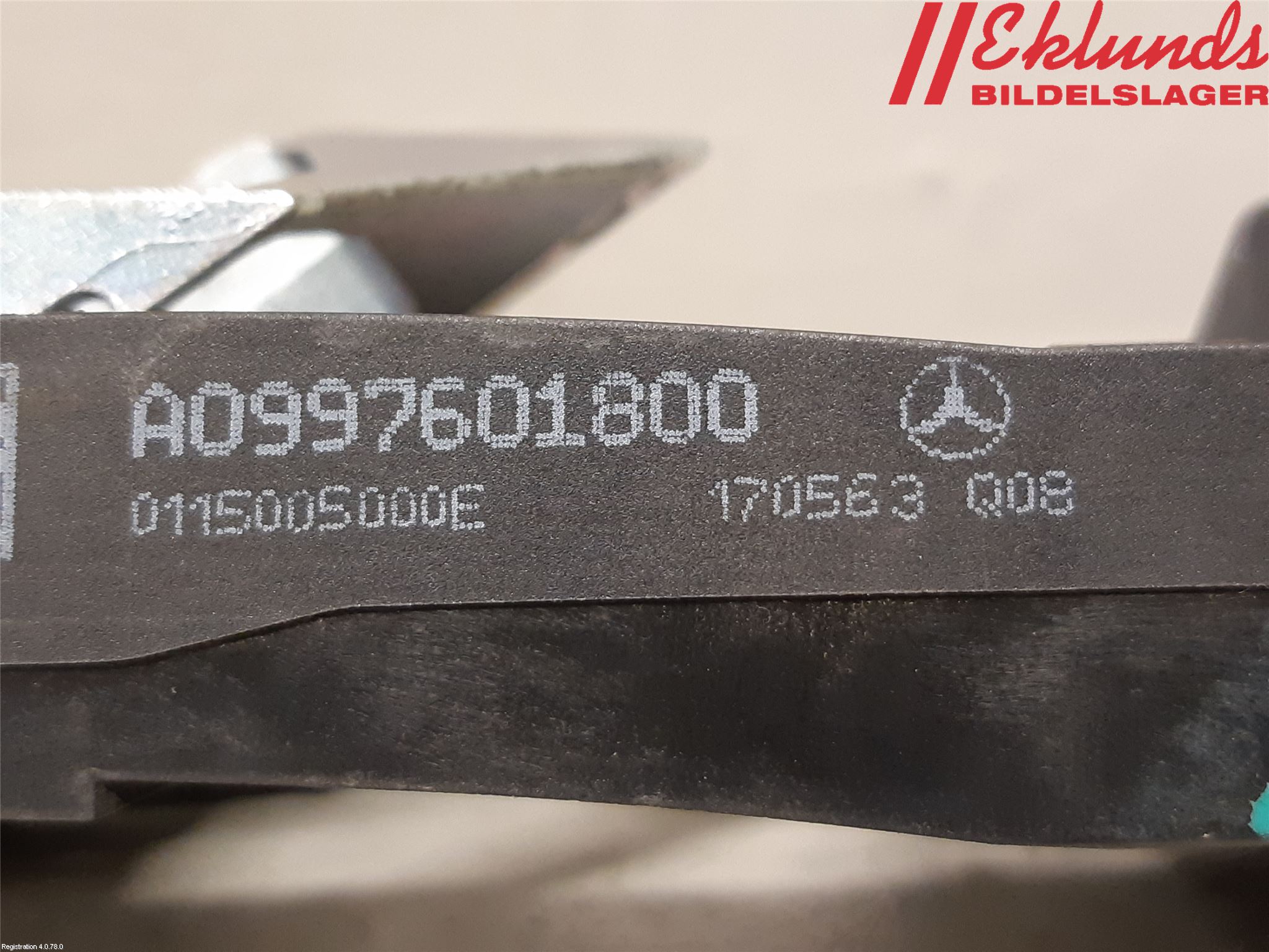 Mercedes-Benz MB E-KLASS (W213) 16-23 Dörrhandtag Yttre Hö
