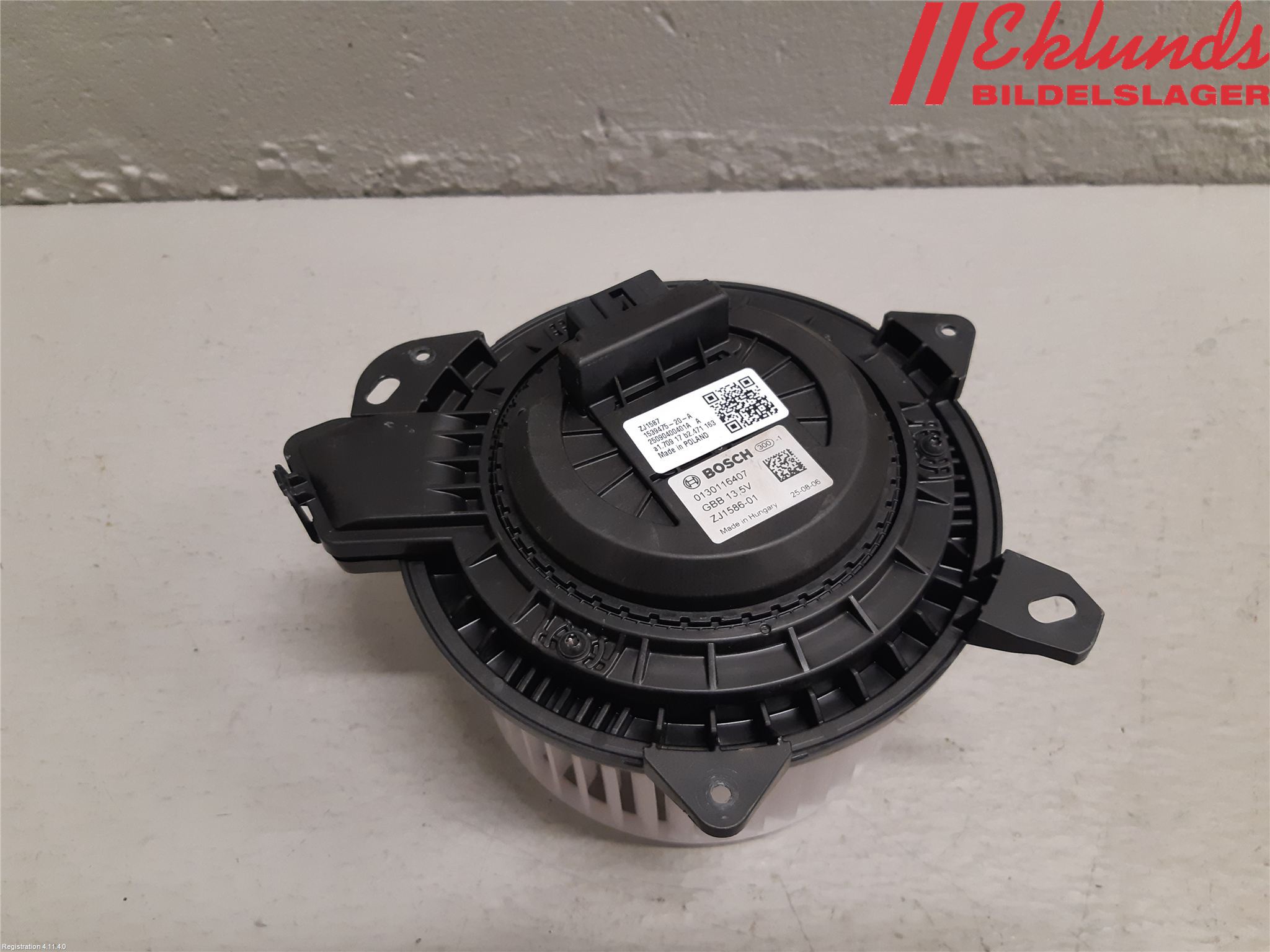 Tesla MODEL Y 21- Värmefläkt