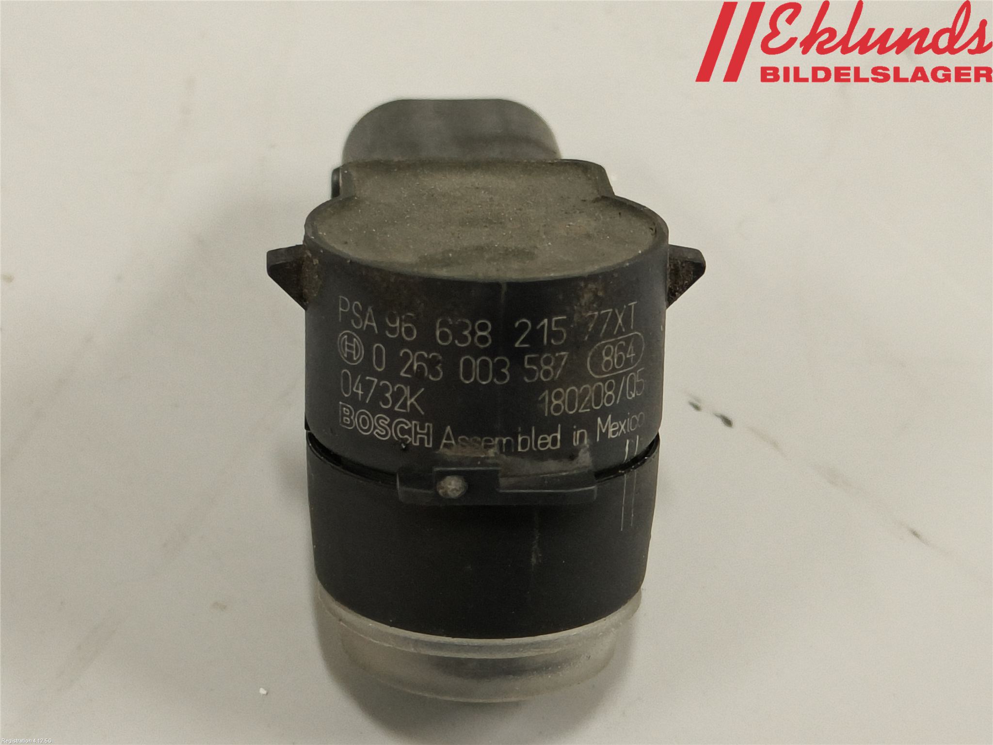 Peugeot PARTNER 16-18 Parkeringshjälp Backsensor