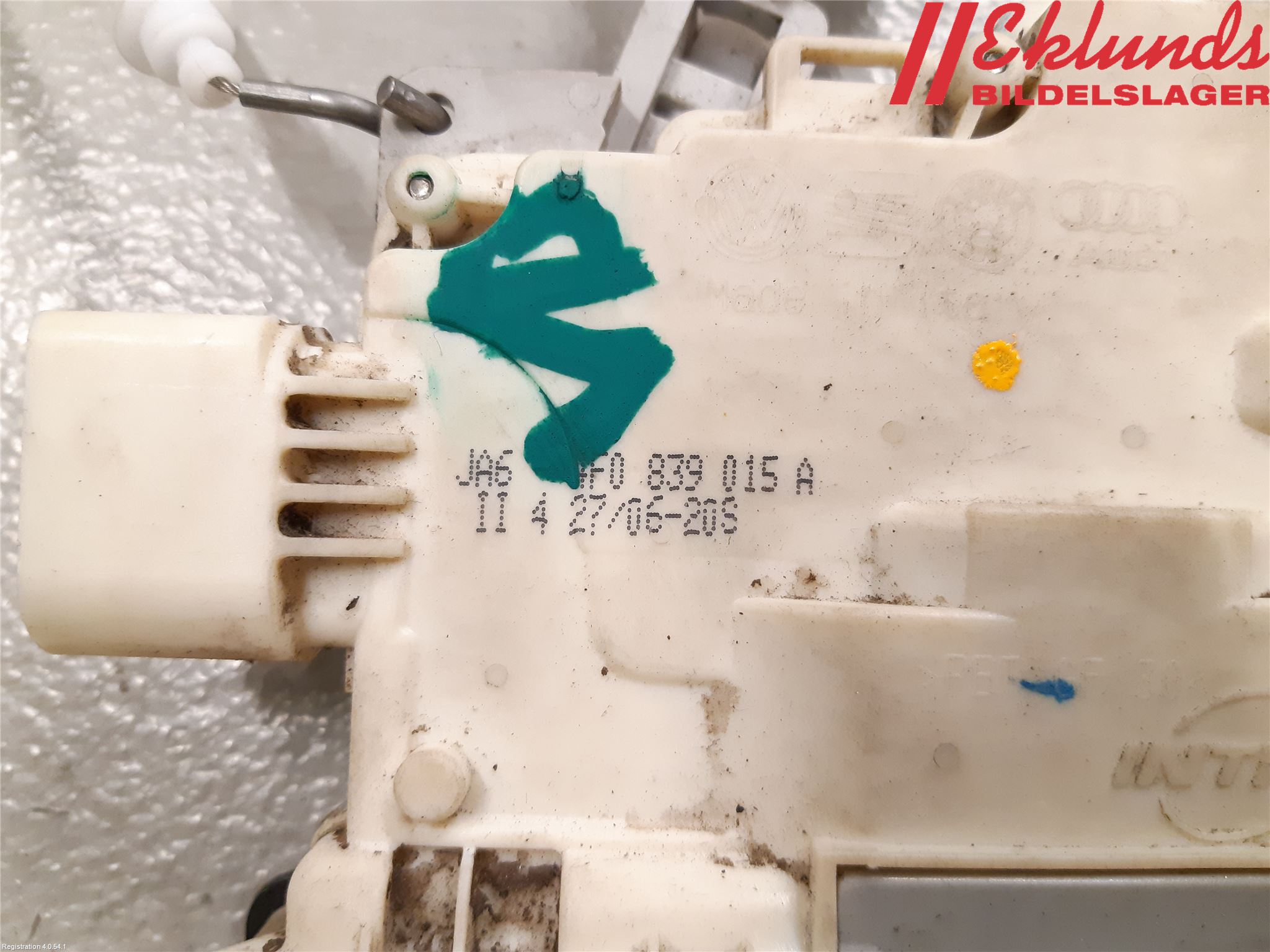 Audi A6/S6     05-11 Låskista-Dörrlås