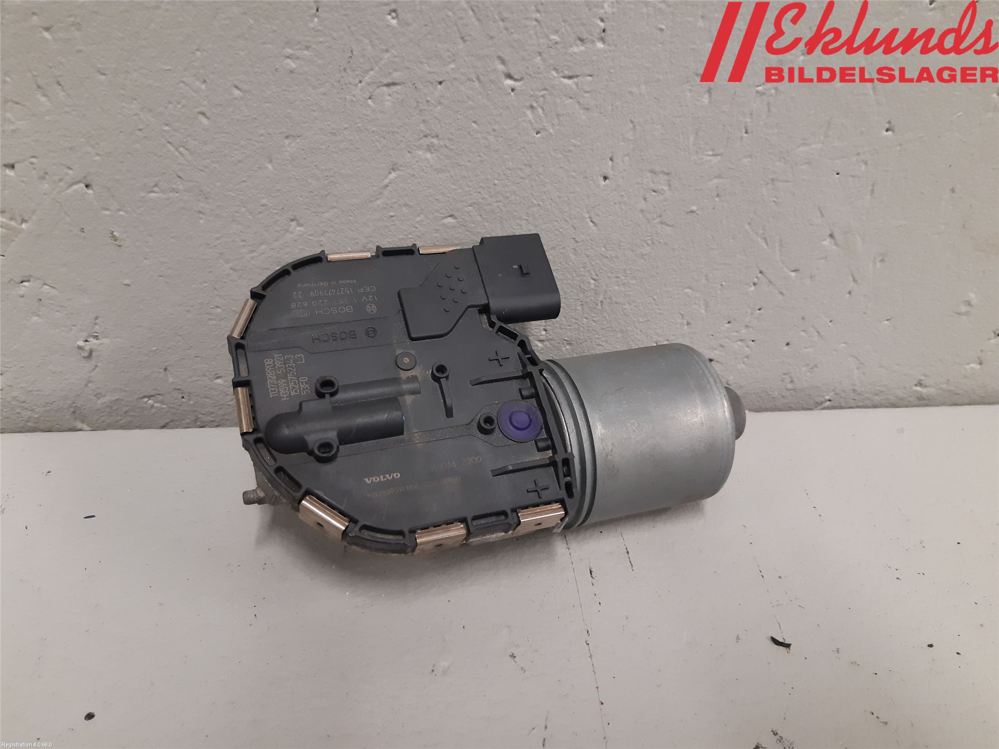 Volvo V40 12-19 Torkarmotor Vindruta