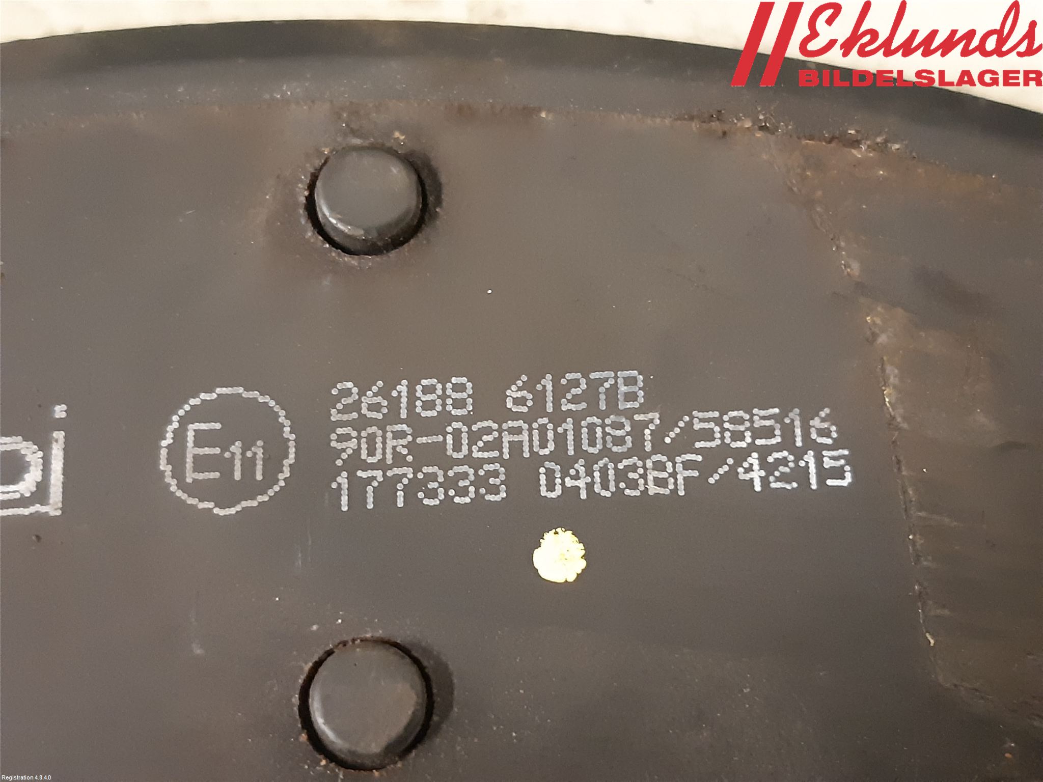 Renault CLIO/E-TECH V 20- Bromsskiva Fram