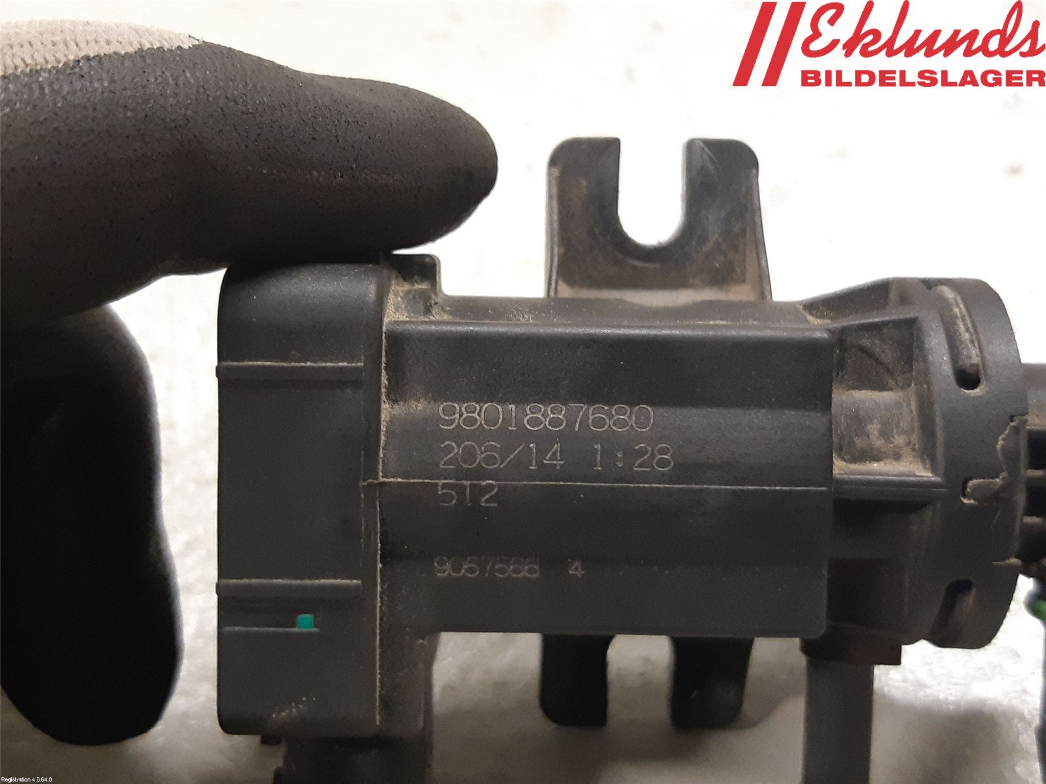 Peugeot PARTNER 08-15 Vakuumventil