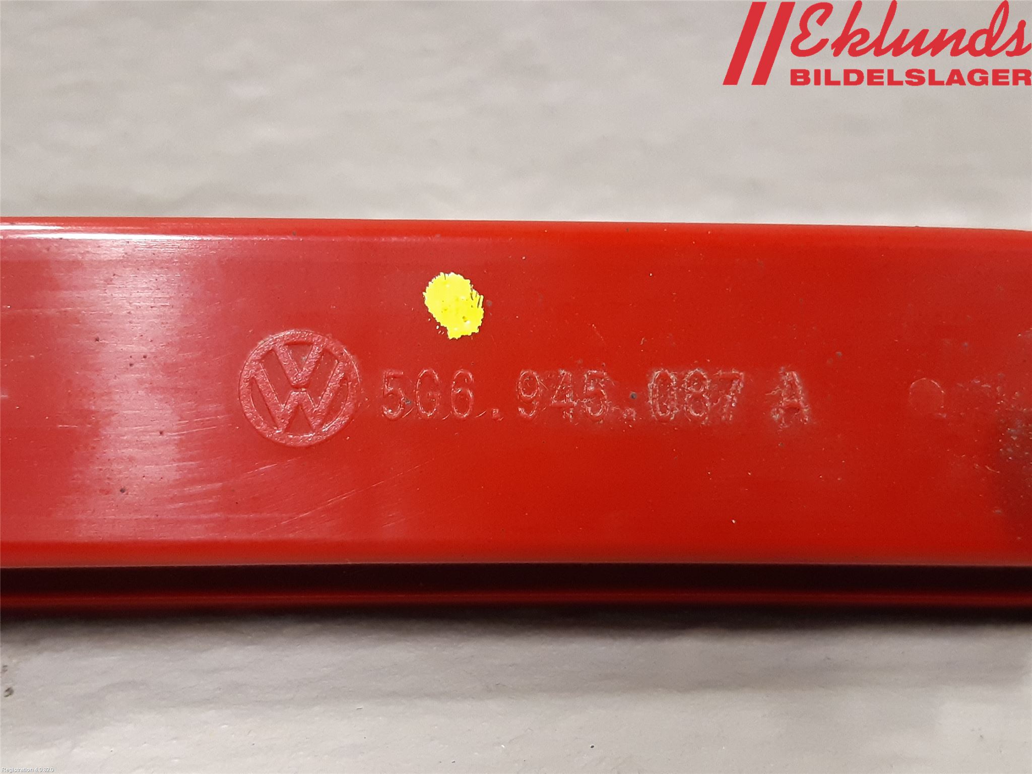 Volkswagen VW GOLF / E-GOLF VII 13-20 Bromsljus Bakruta
