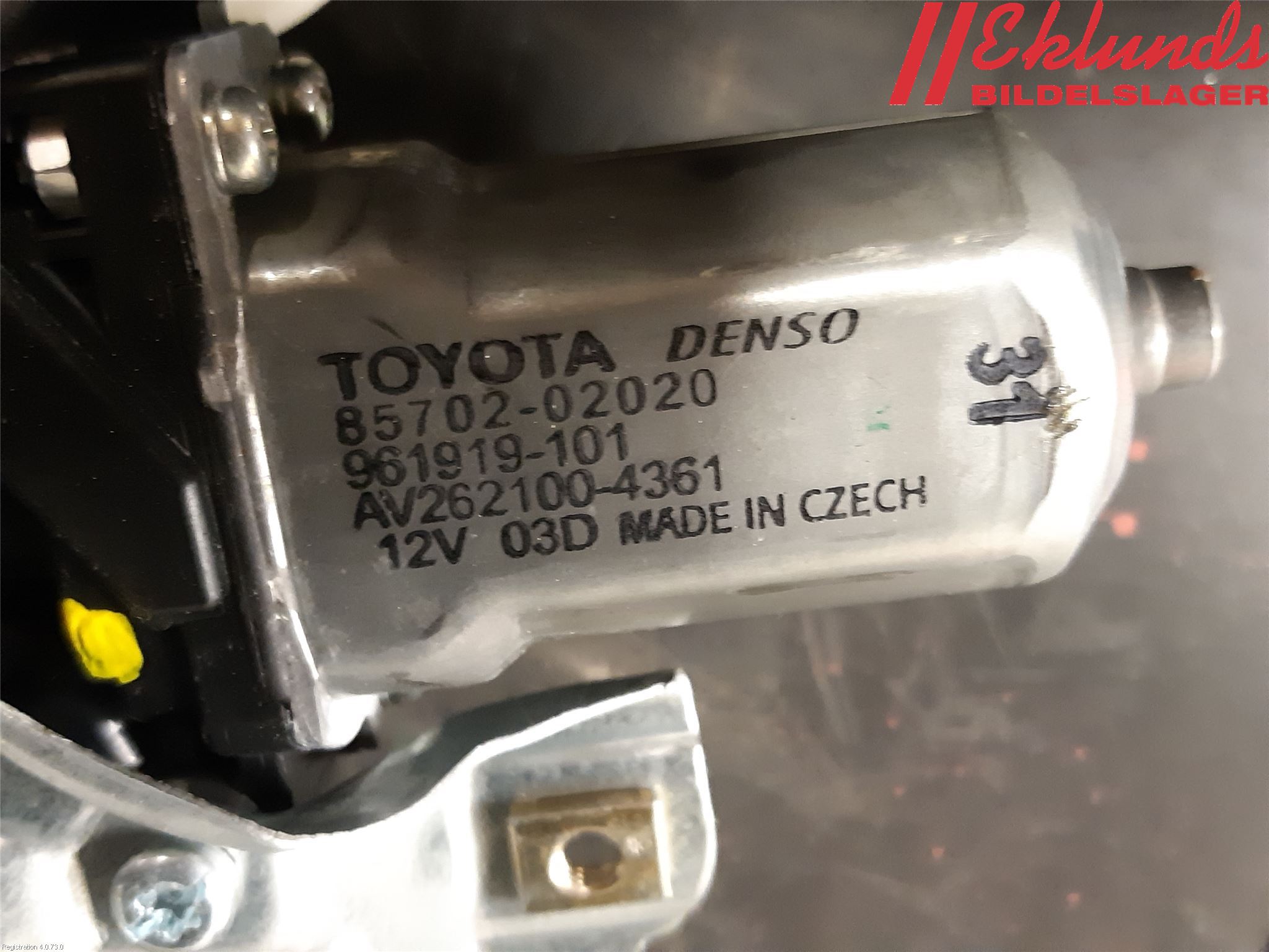 Toyota YARIS XP130 15-20 Fönsterhiss El Kompl