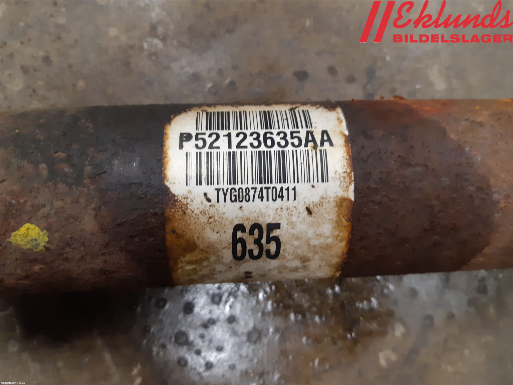 Dodge DURANGO Mellanaxel Komp