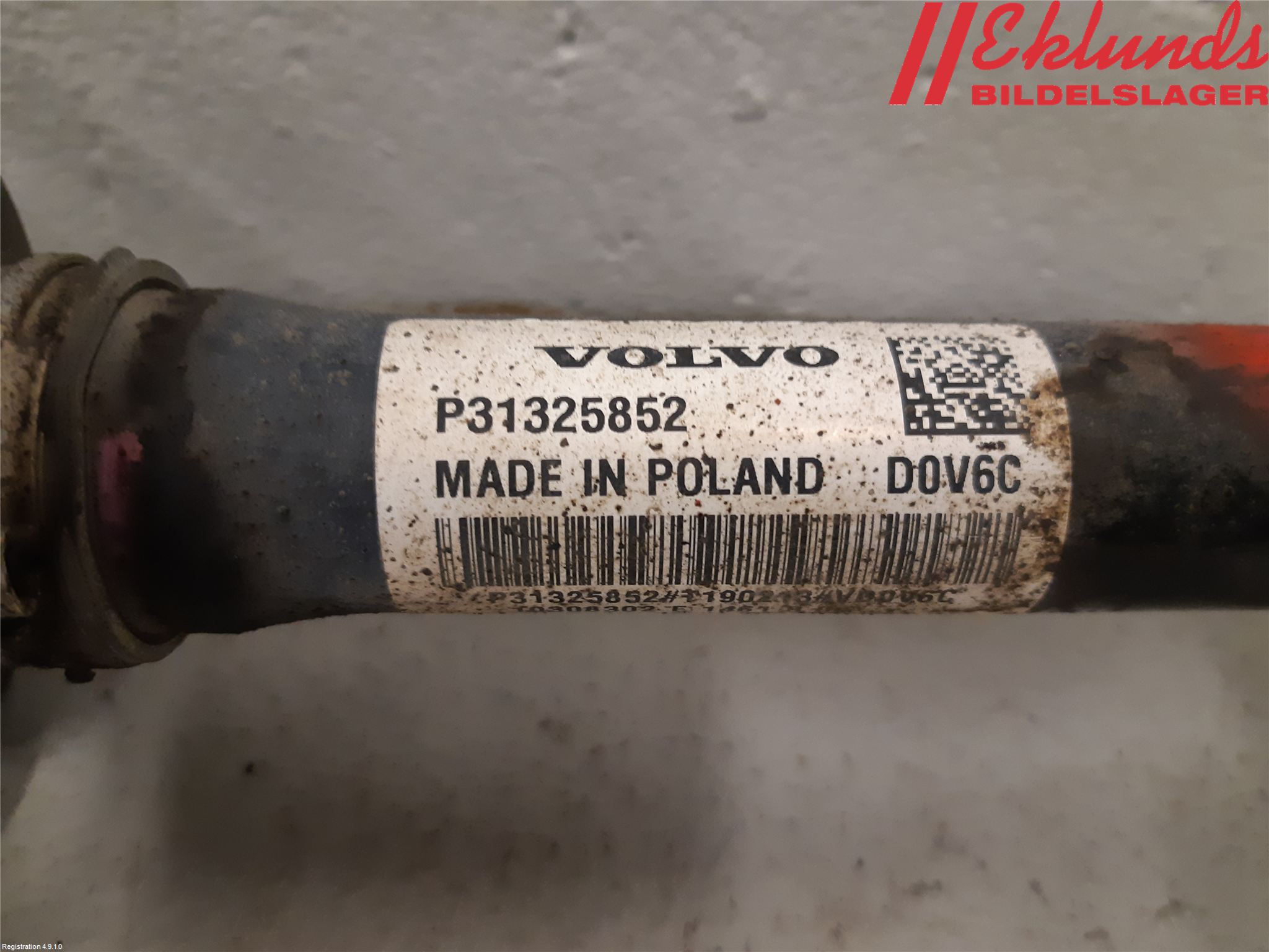 Volvo V90 CROSS COUNTRY 17->> Drivaxel Fram Vänster