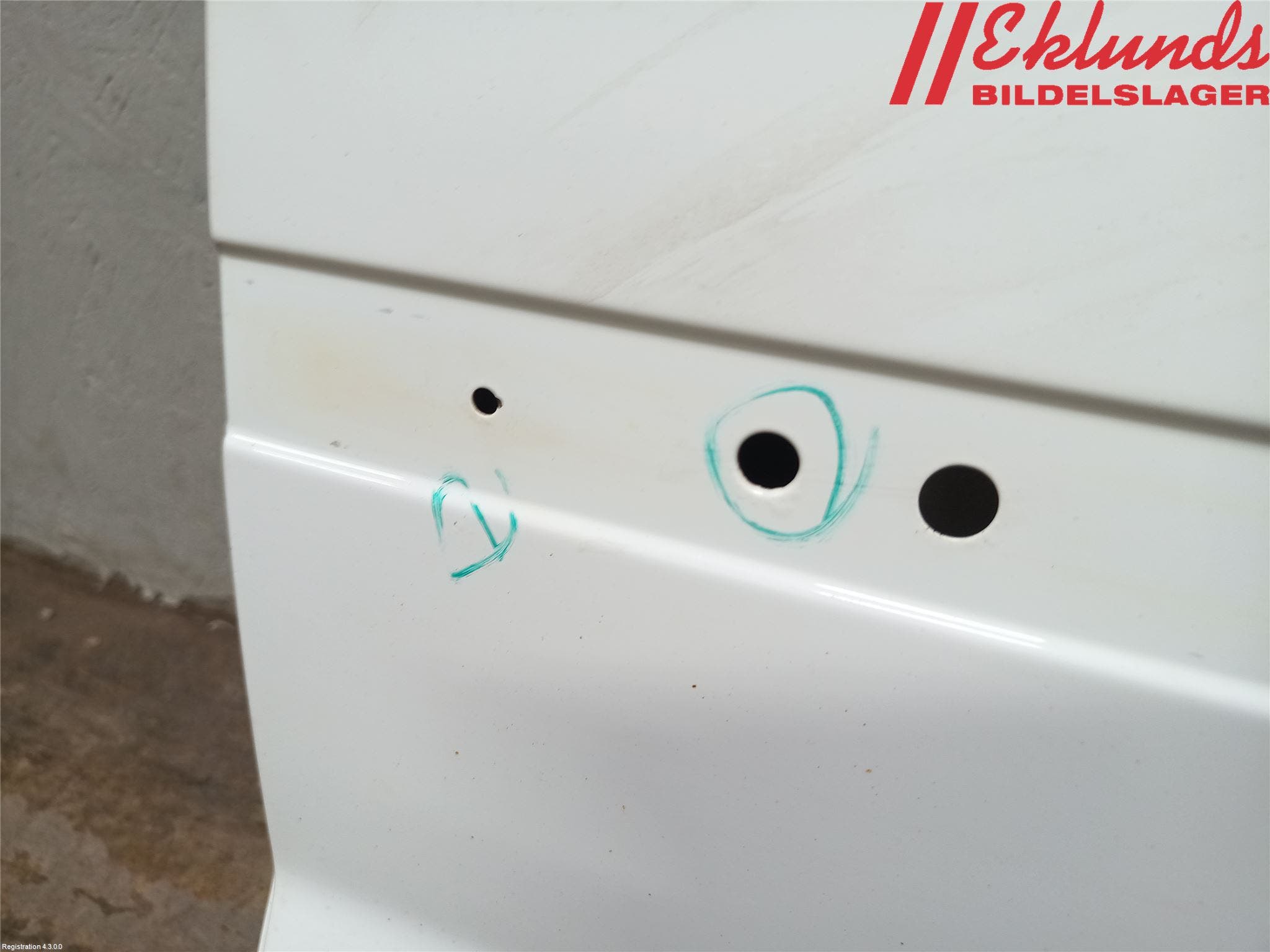 Audi A3/S3 05-13 Dörr Bak Vänster