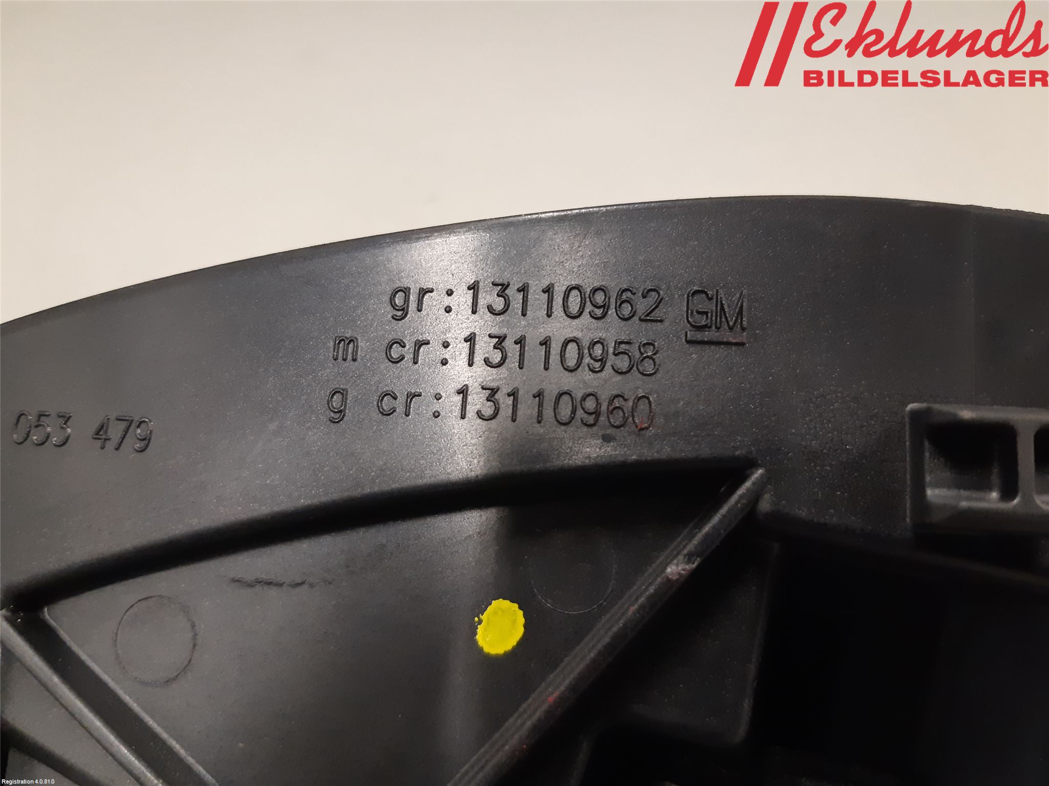 Opel CORSA C    00-06 Dörrhandtag Inre Vä