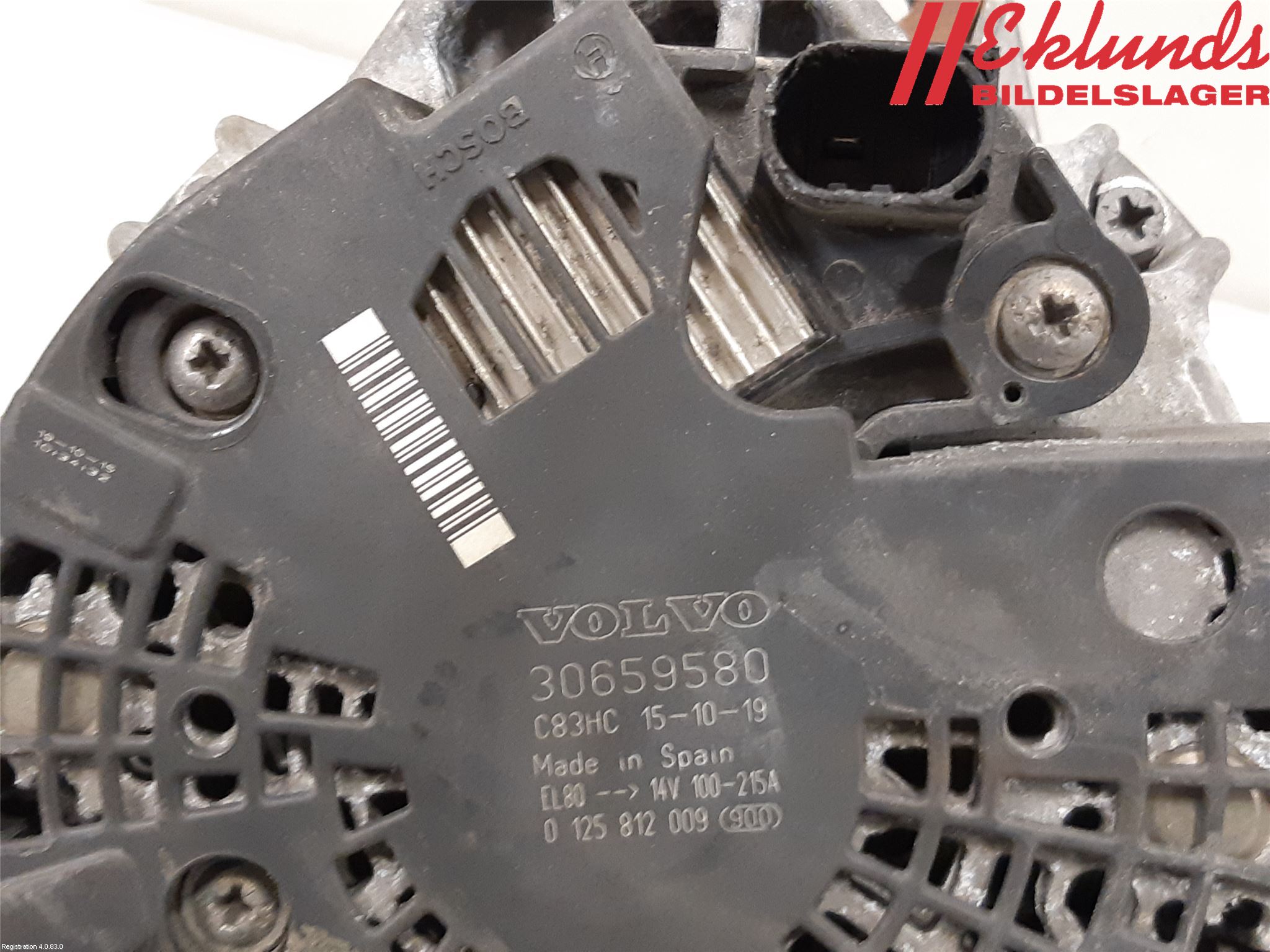 Volvo XC70 14-16 Generator