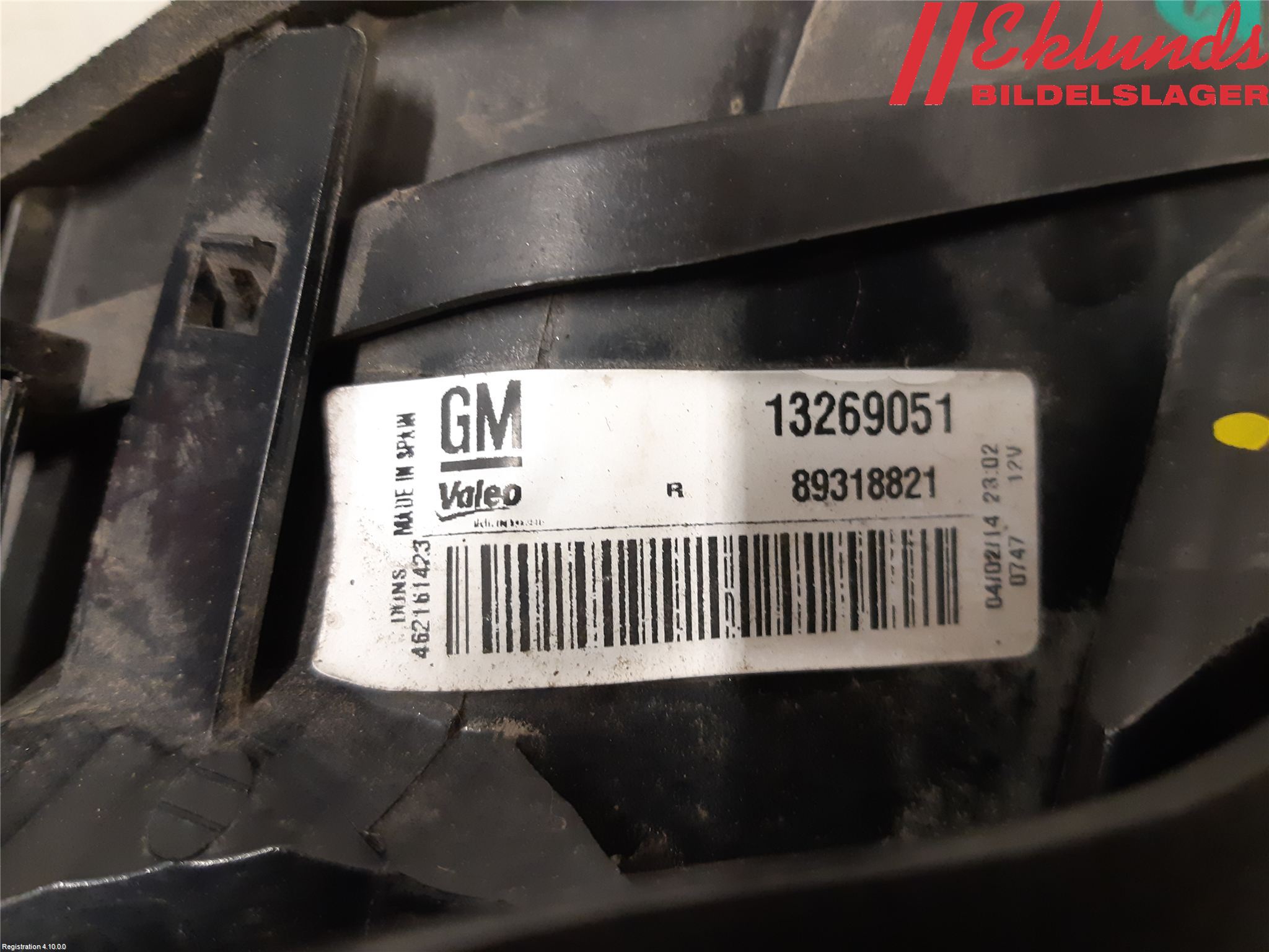 Opel CORSA D 07-14 Bakljus Höger