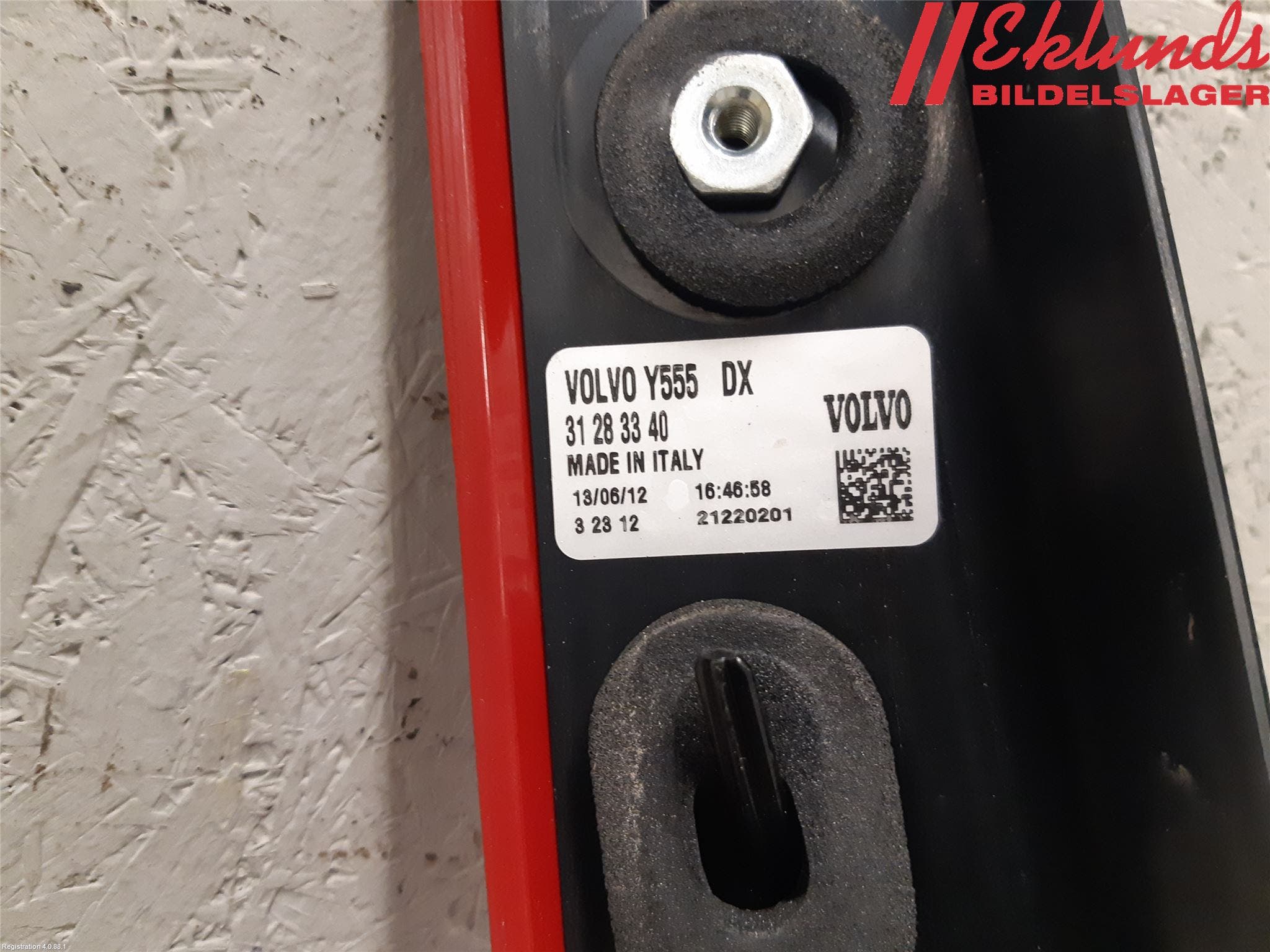 Volvo V40 12-19 Bakljus Höger