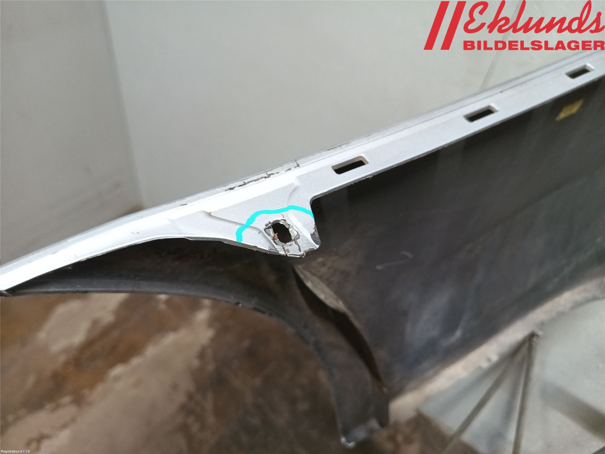 BMW 5 F10/F11/F18 09-17 Stötfångare Bak