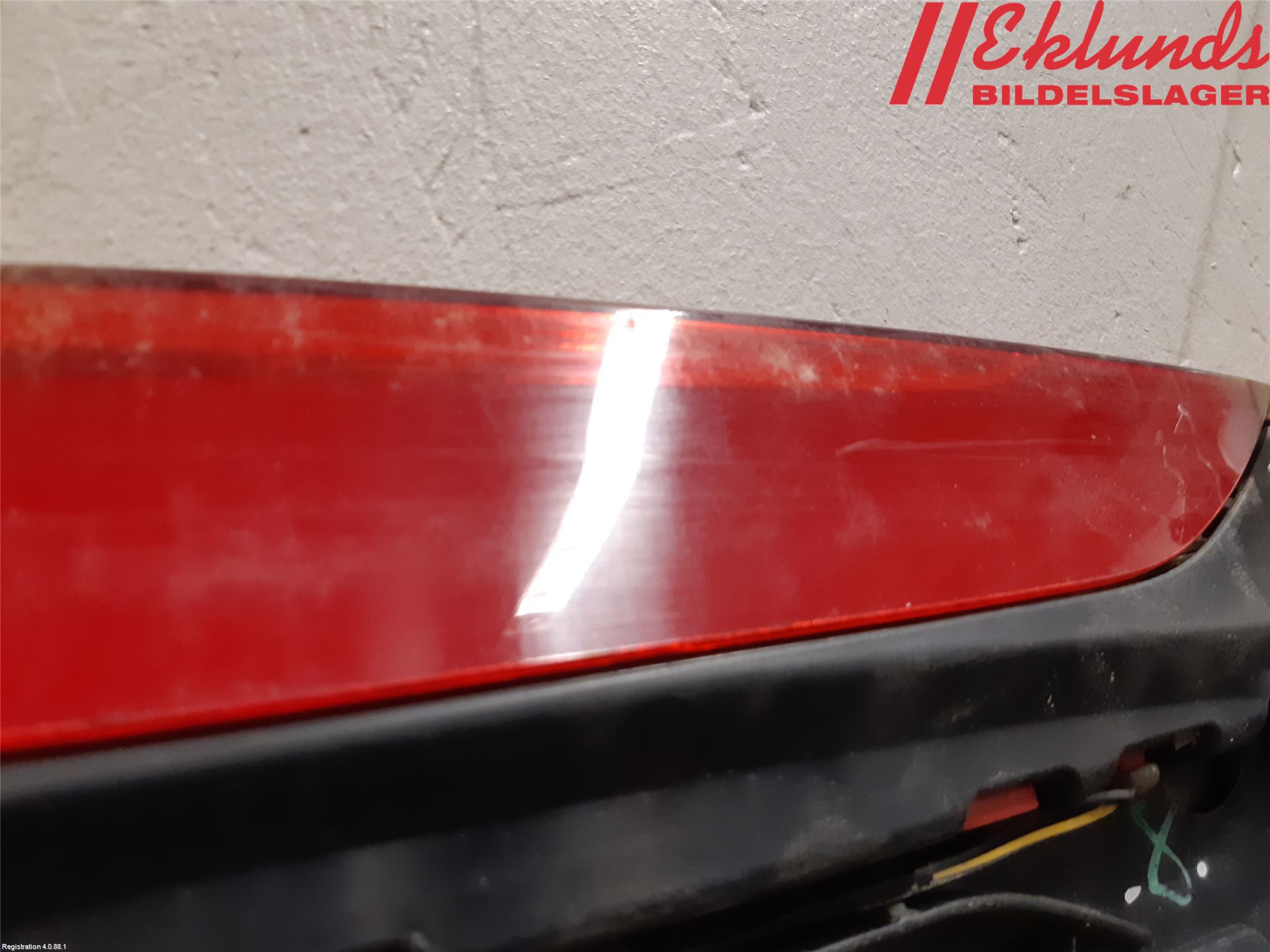 Volvo V60 11-13 Spoiler Baklucka