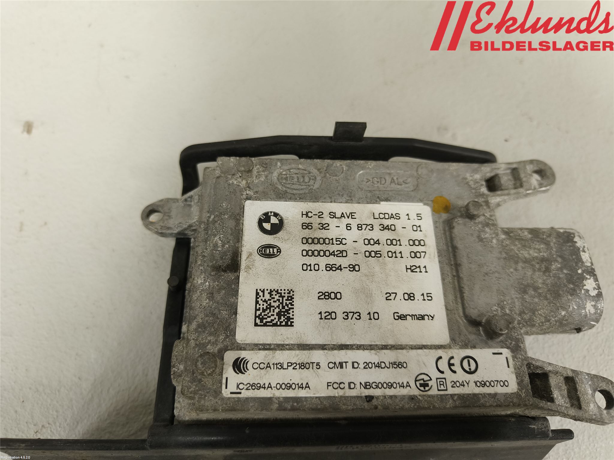 BMW 5 F10/F11/F18 09-17 Sensor Aktivt Kollisionsskydd
