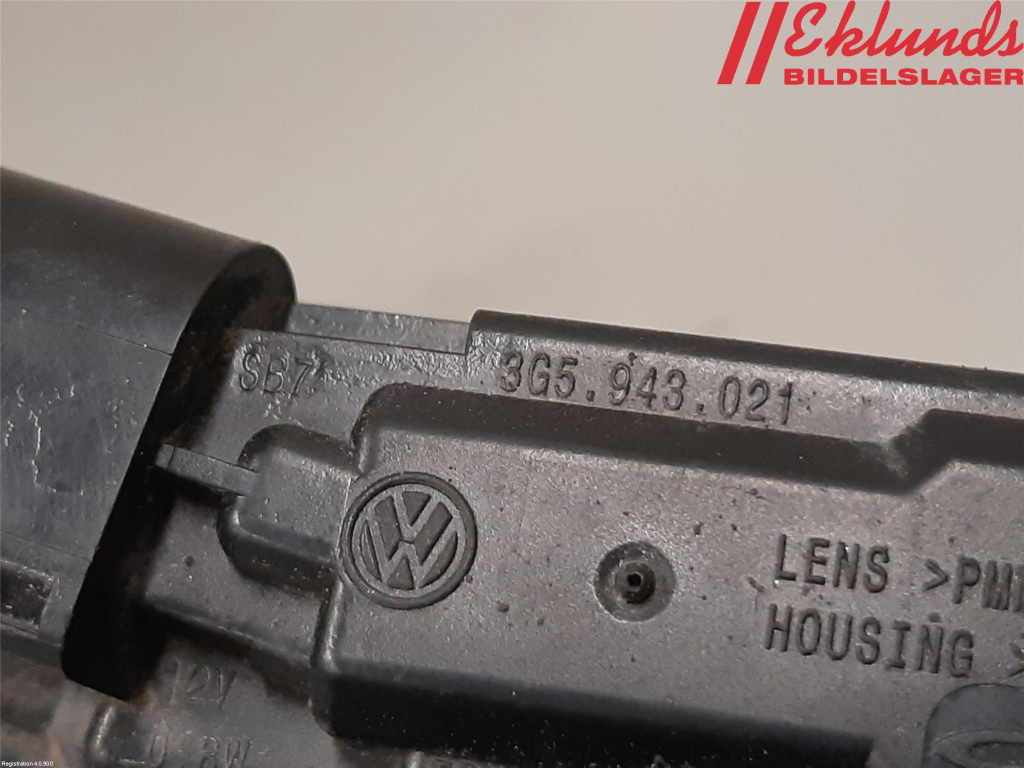 Volkswagen VW ARTEON 17- Skylt Belysning