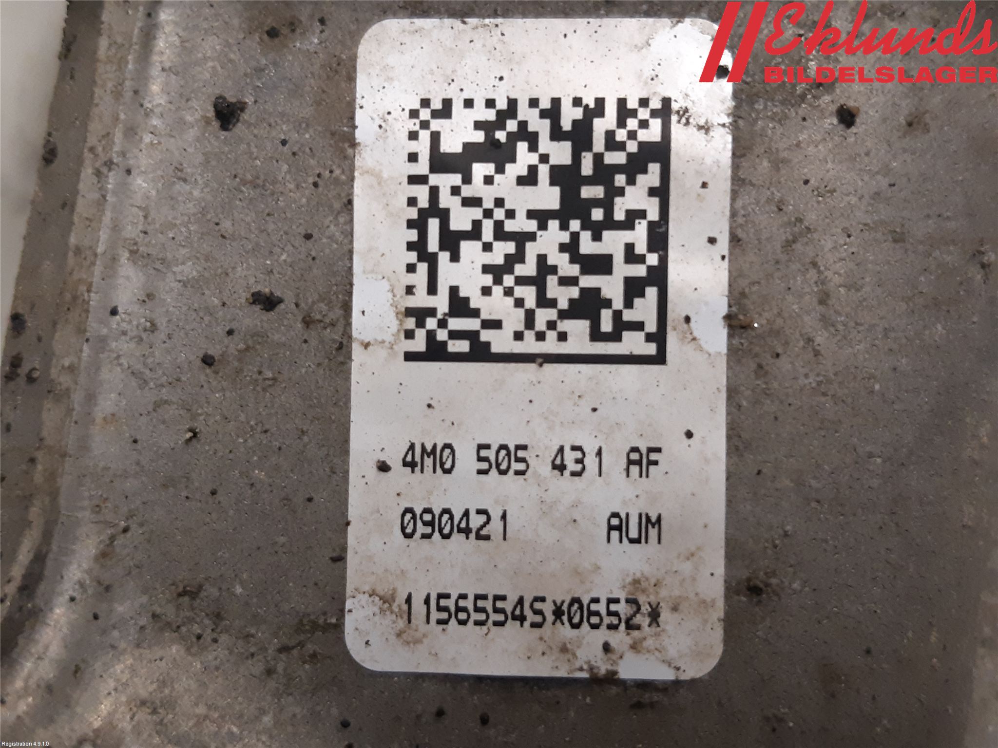 Audi Q7/SQ7 Hjullagerhus-Spindel Vä B