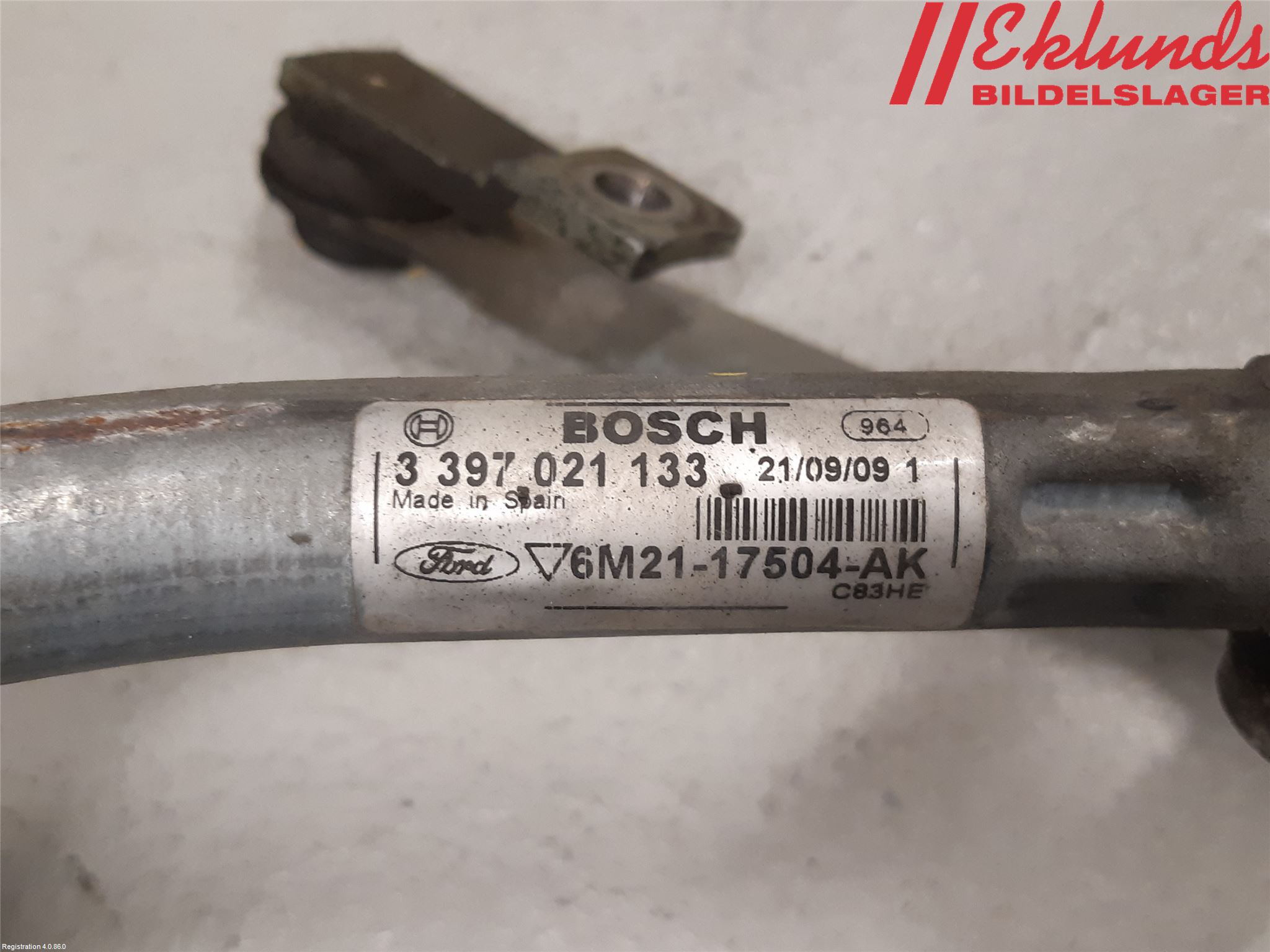 Ford GALAXY 06-15 Torkarmekanism Vindruta