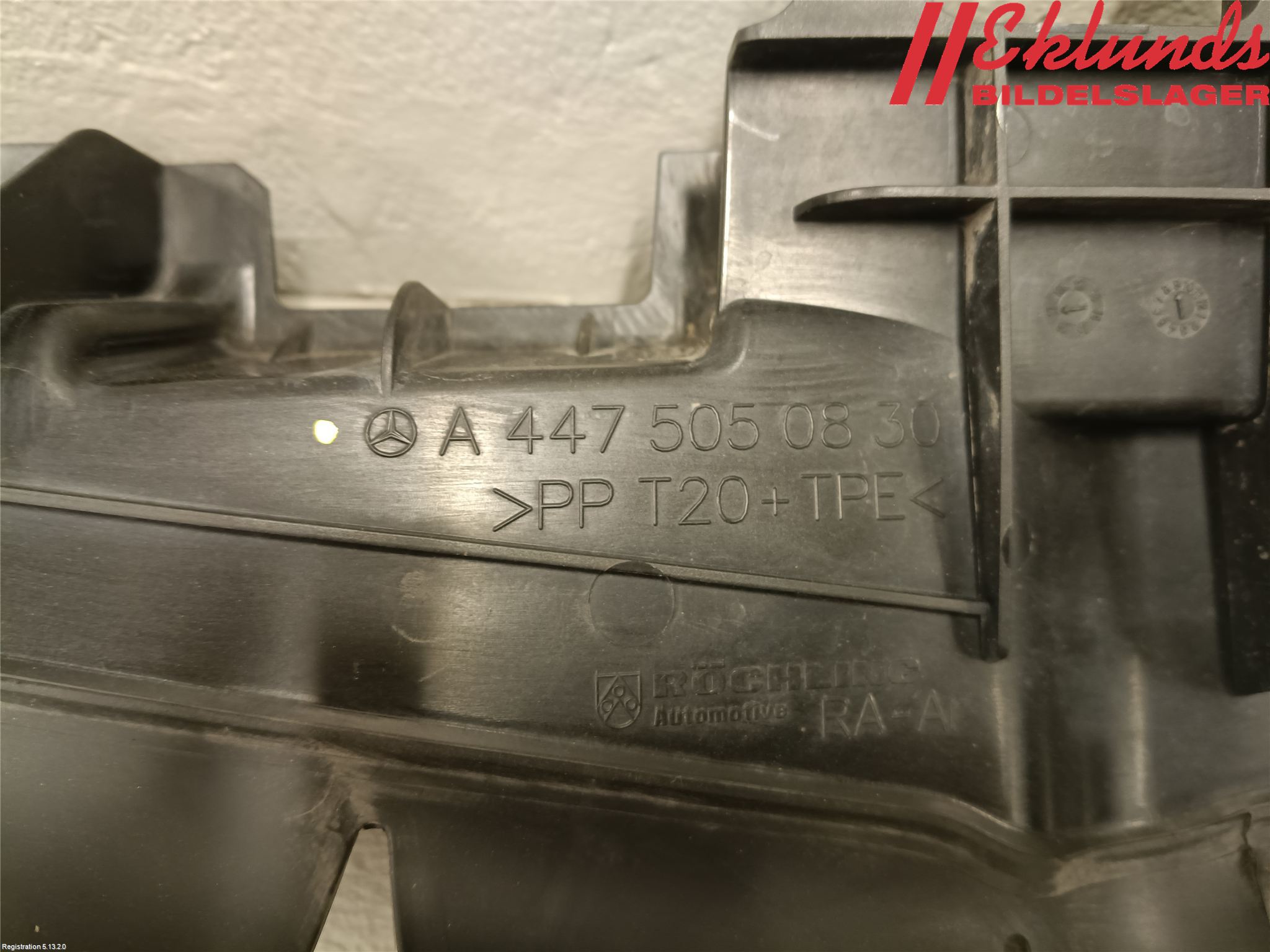 Mercedes-Benz MB VITO/V-KLASS (W640,W447,W448) 14- Deflektor Plåt-Plast Kylning