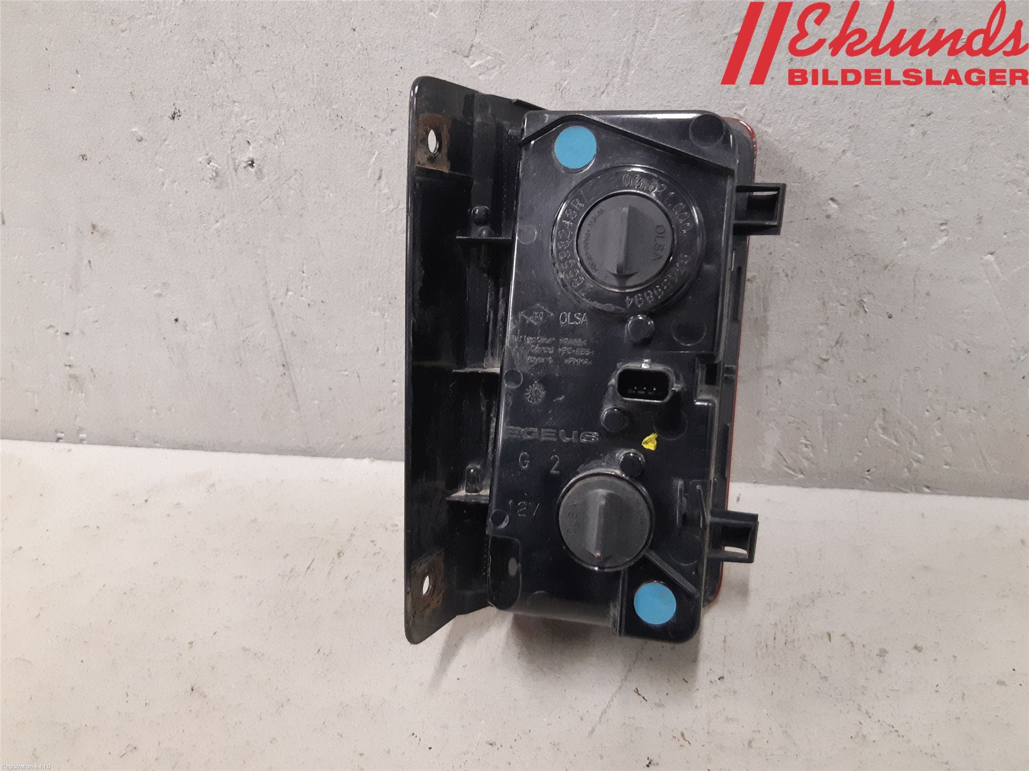 Opel VIVARO 15-19 Dimljus/Reflex Bak