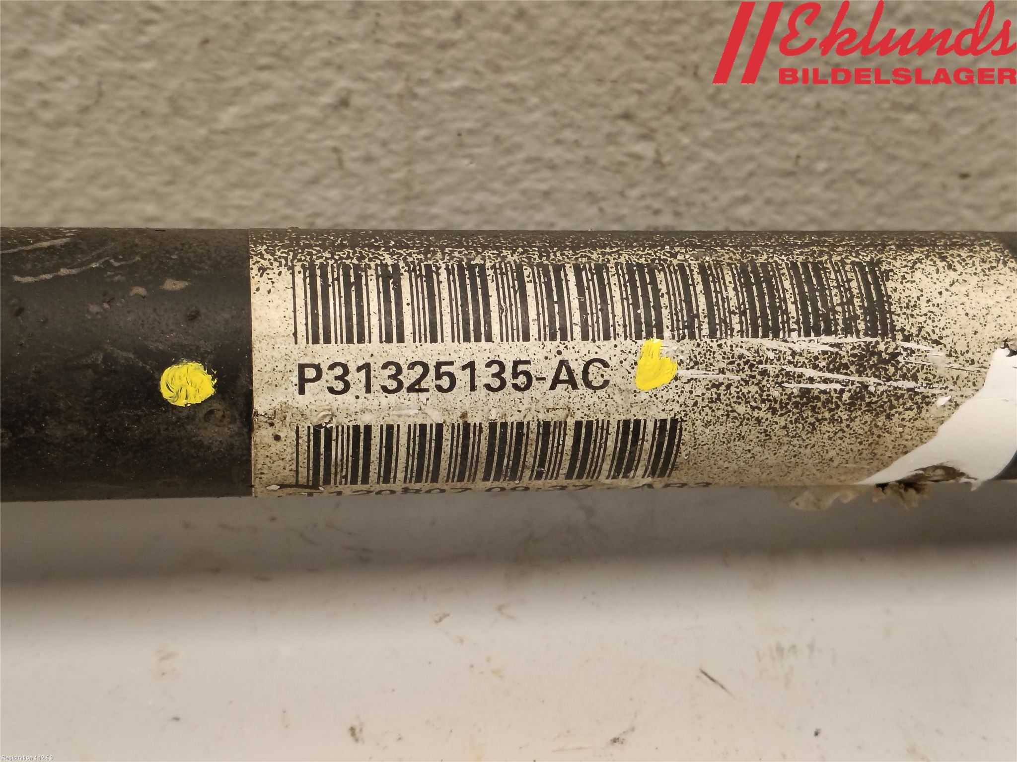 Volvo S60 11-13 Drivaxel Bak Vänster