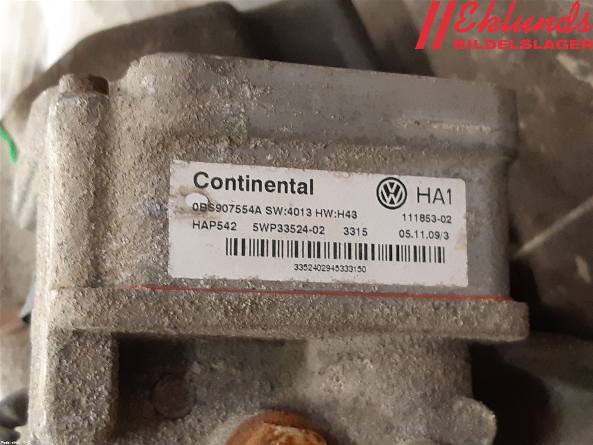 Volkswagen VW PASSAT 05-11 Bakväxel-Diff