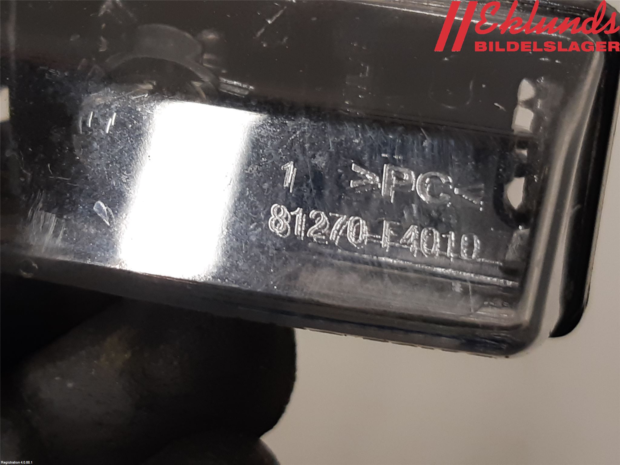 Toyota C-HR 16-23 Skylt Belysning