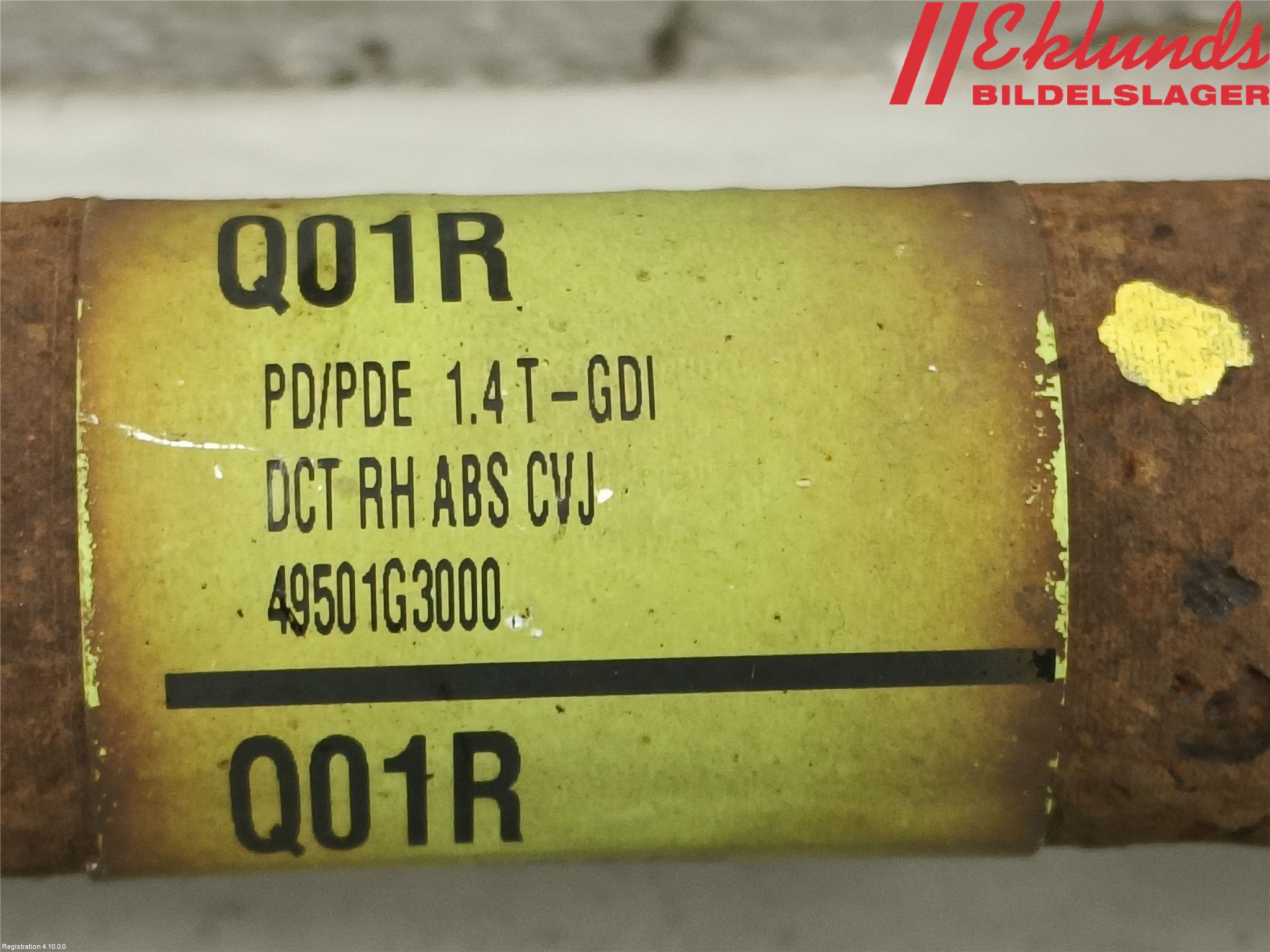 Hyundai i30 PD 17- Drivaxel Fram Höger