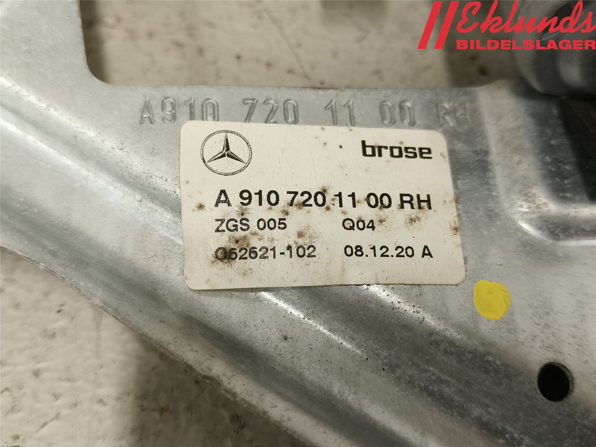 Mercedes-Benz MB SPRINTER (W907/W910) 19- Fönsterhiss El Kompl