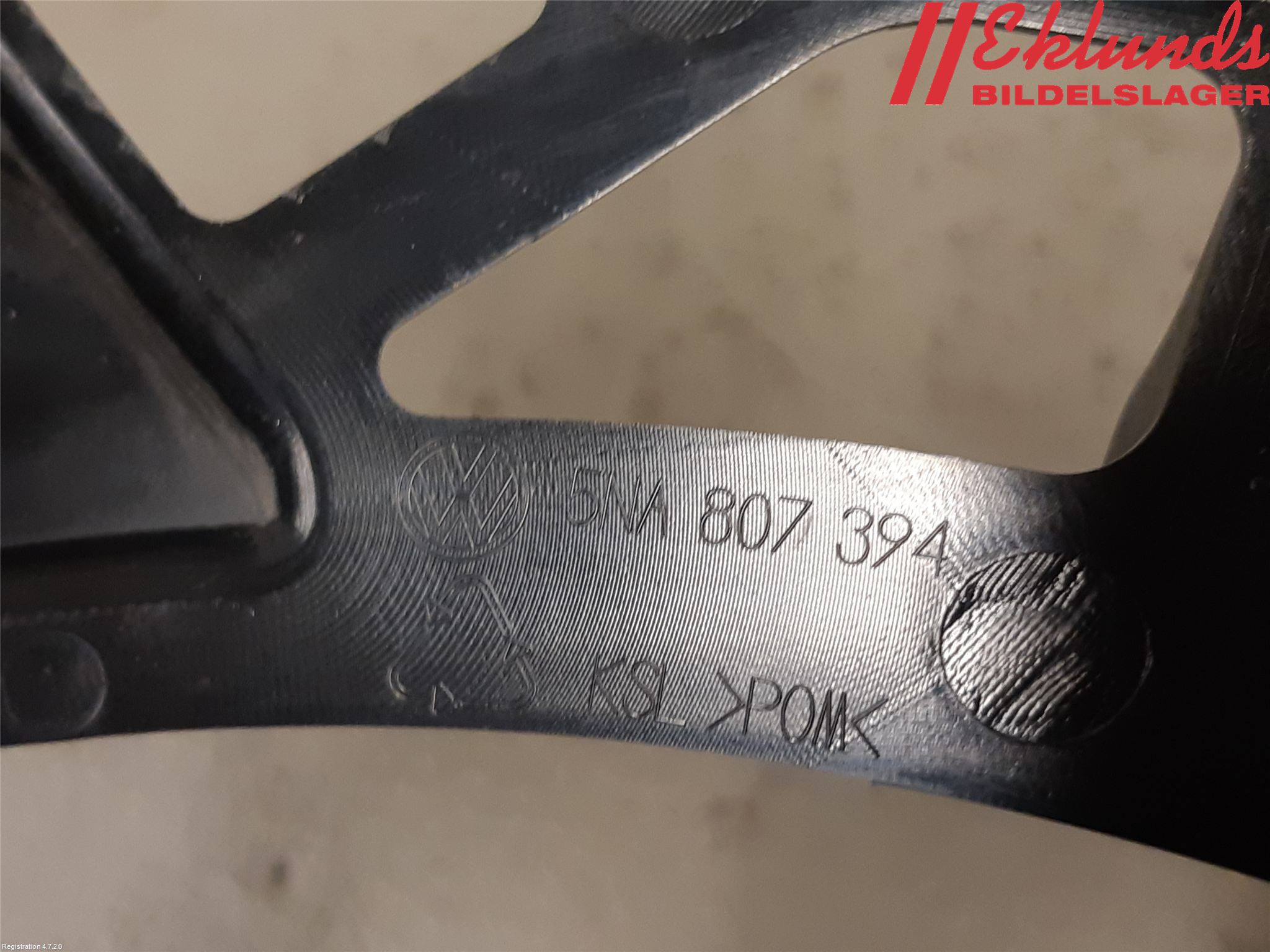 Volkswagen VW TIGUAN 16-24 Stötfångarfäste Bak Hö