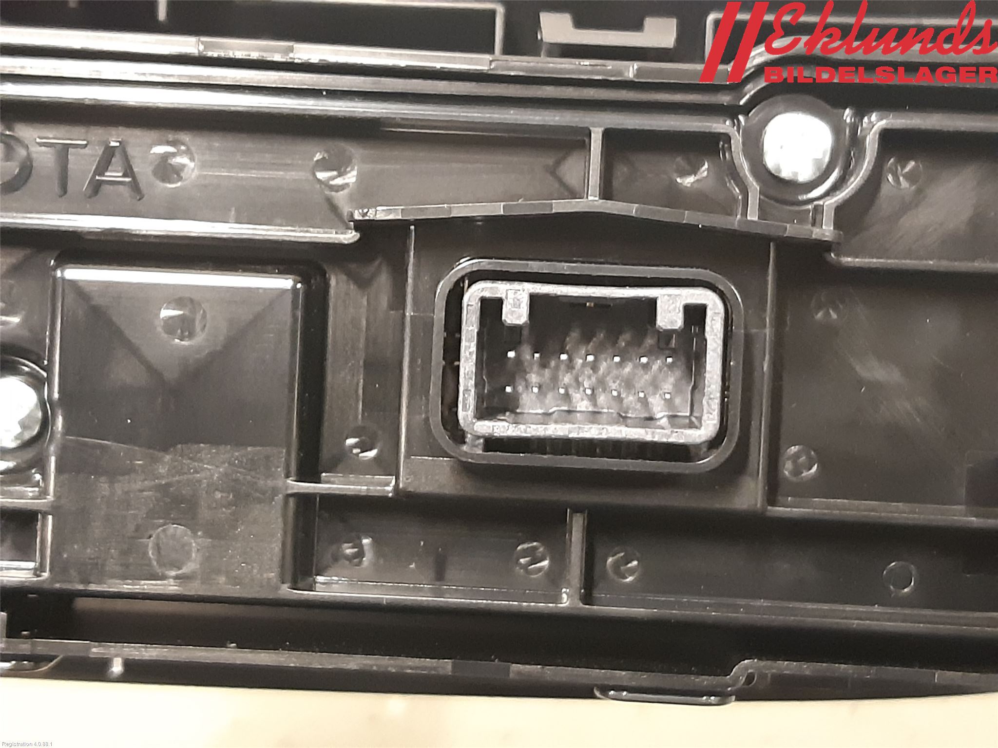 Toyota COROLLA 19- Ac Styrenhet Ac Manöveren