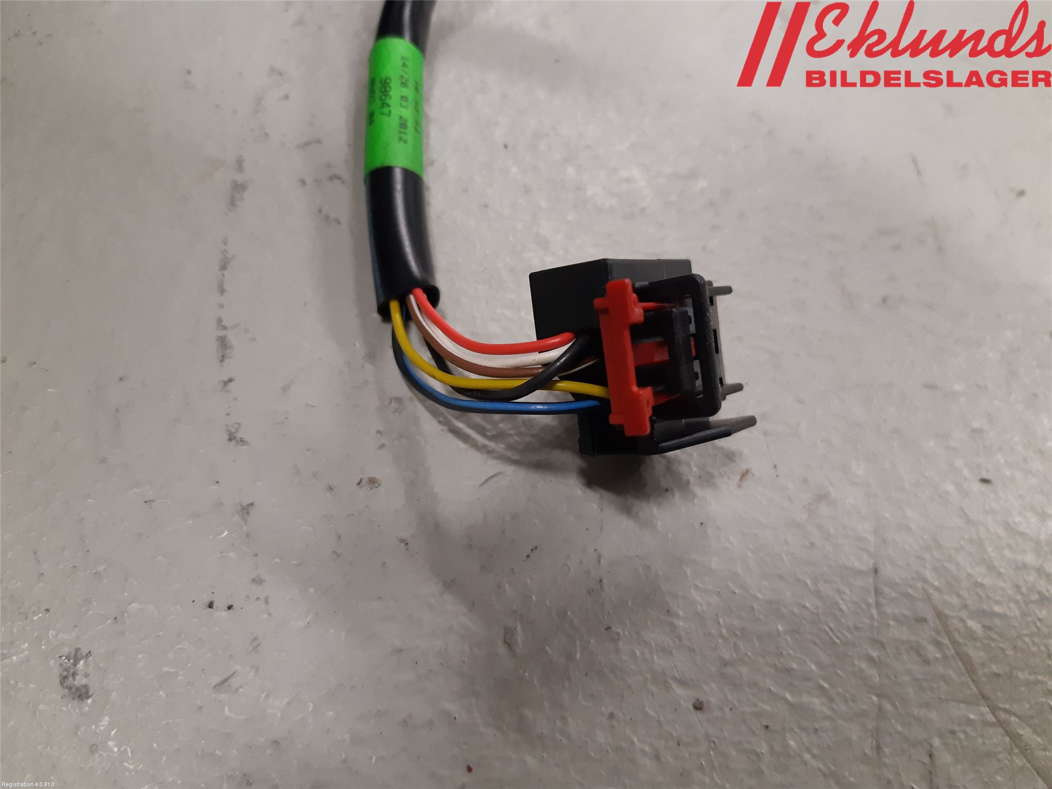 Audi A4 12-15 Spegel Yttre El Vä