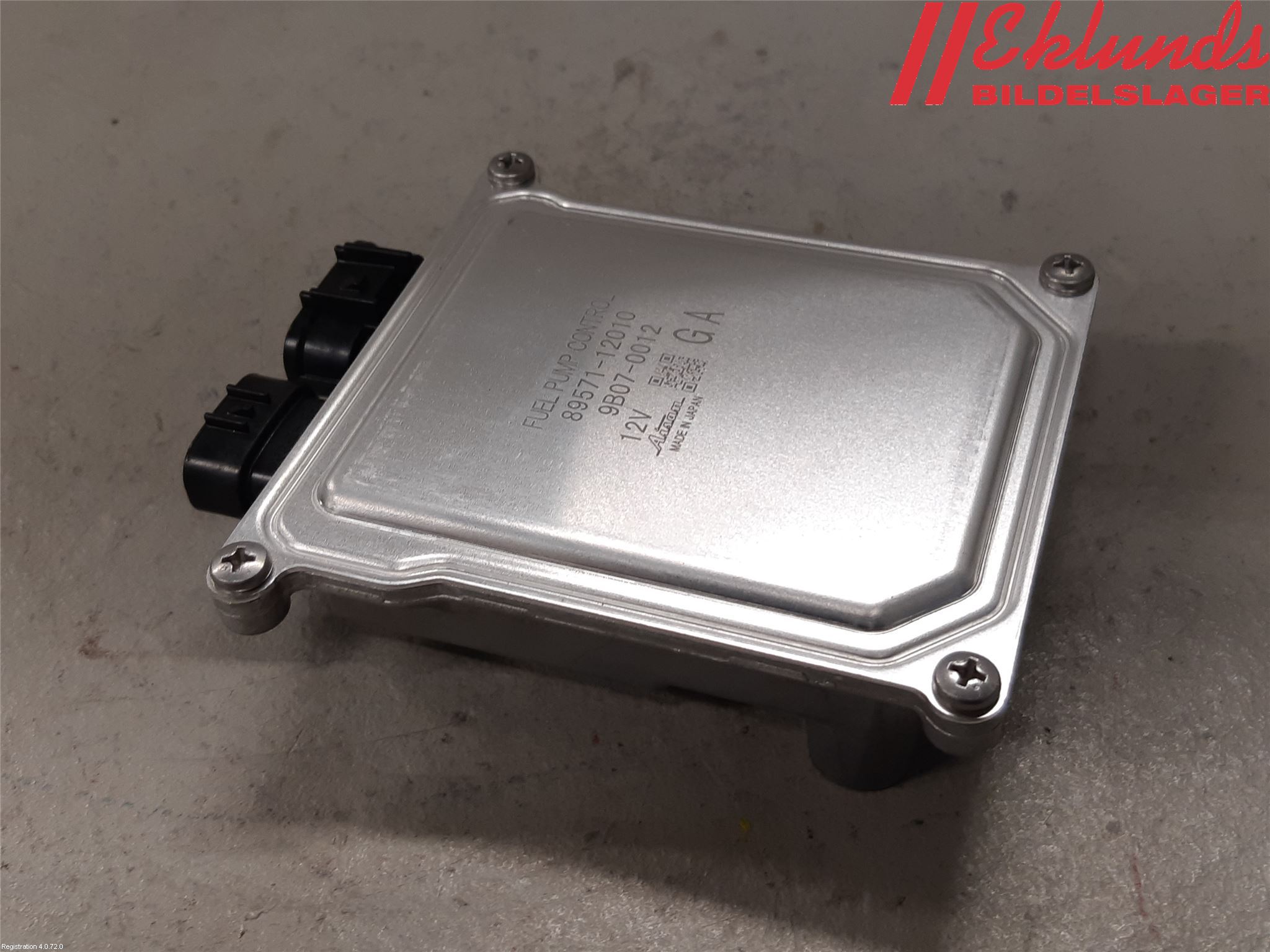 Toyota RAV4 19- Styrenhet Bränslepump