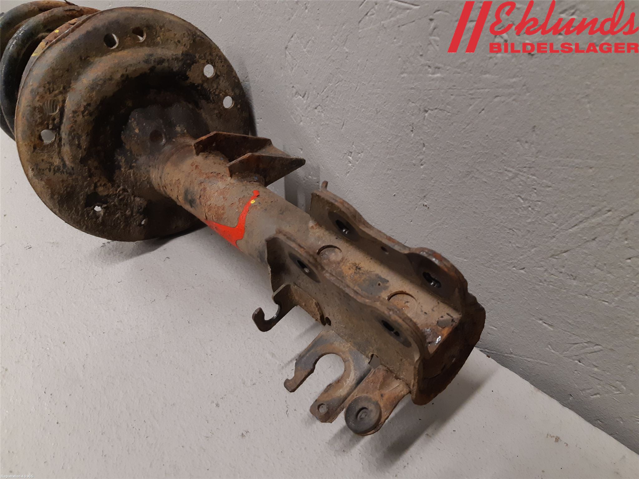 Fiat 500 07- Fjäderben Fram Vänster