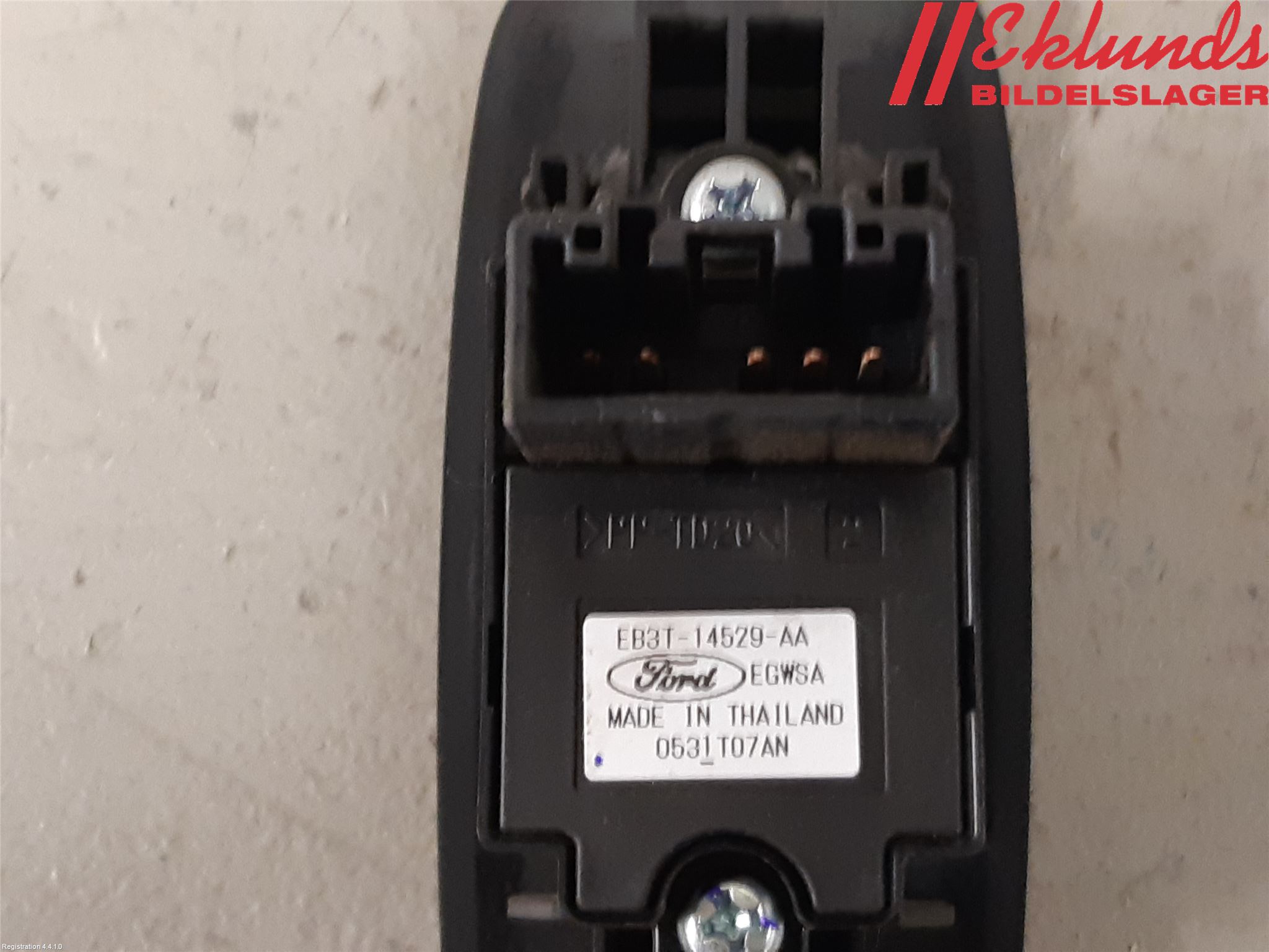 Ford RANGER 22- Strömställare Elhiss