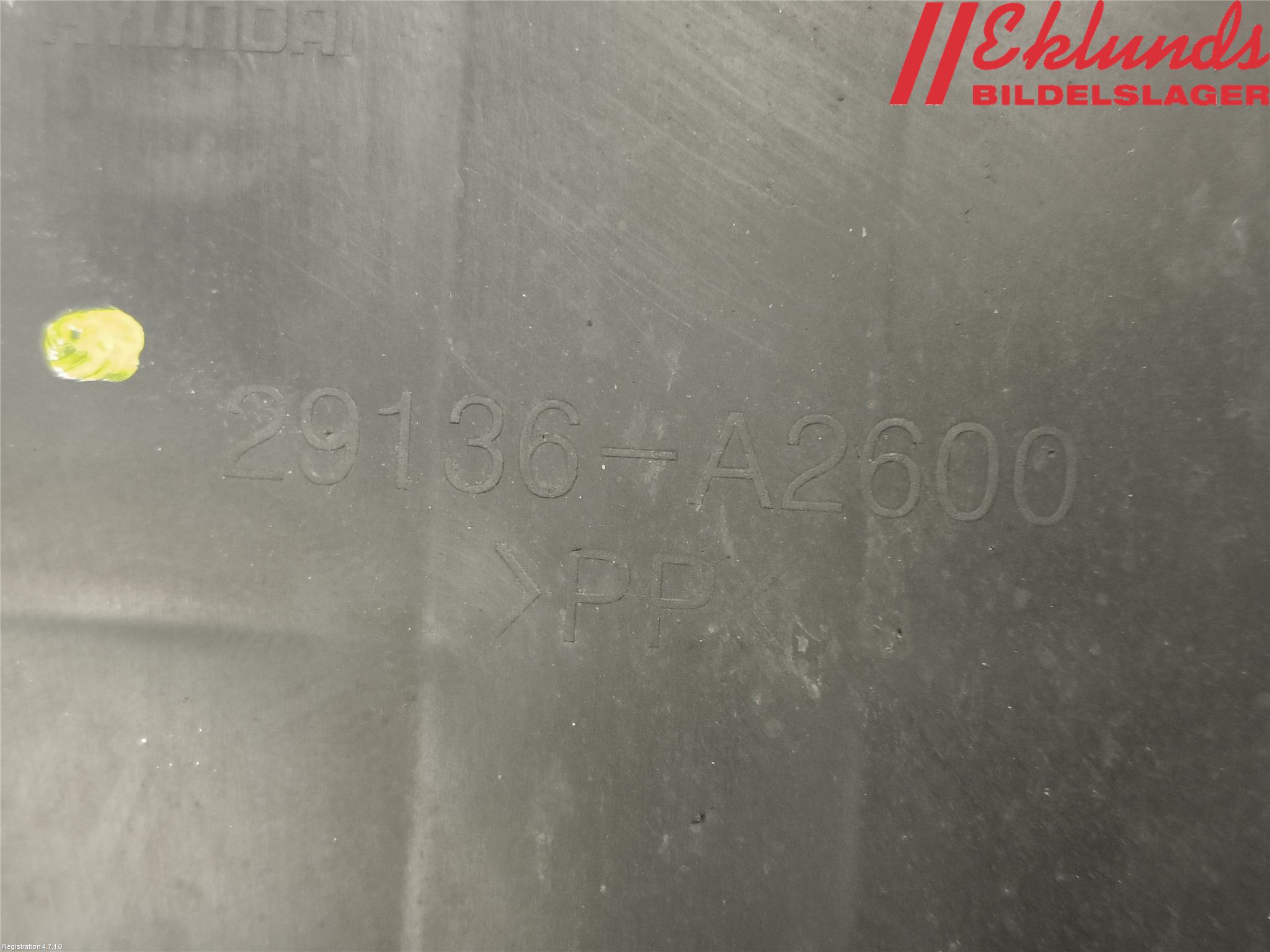 Kia CEED 12-18 Deflektor Plåt-Plast Kylning